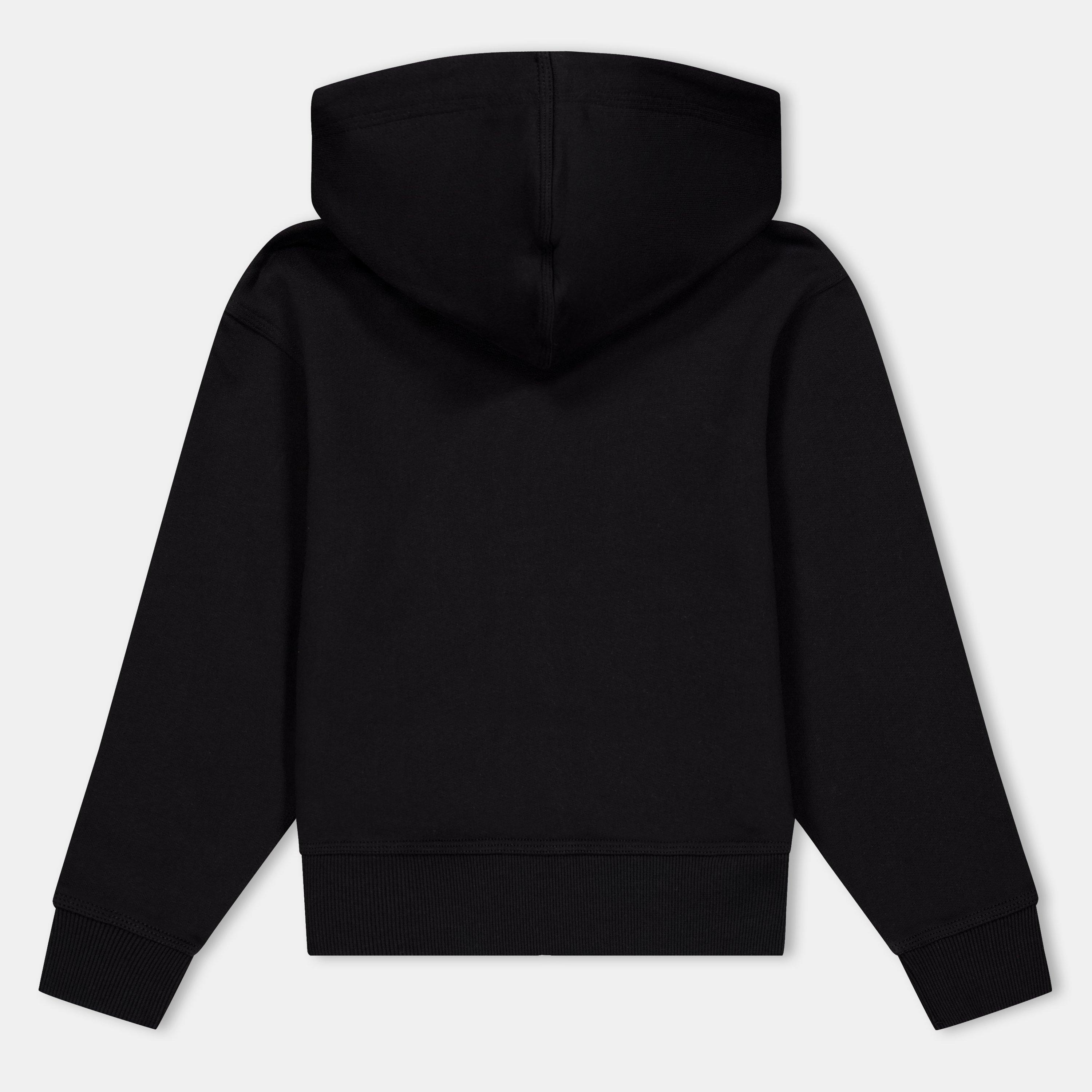 Black A1189 - Burberry - Unisex Kids' Burb Clyde Zip Hoodie - 2