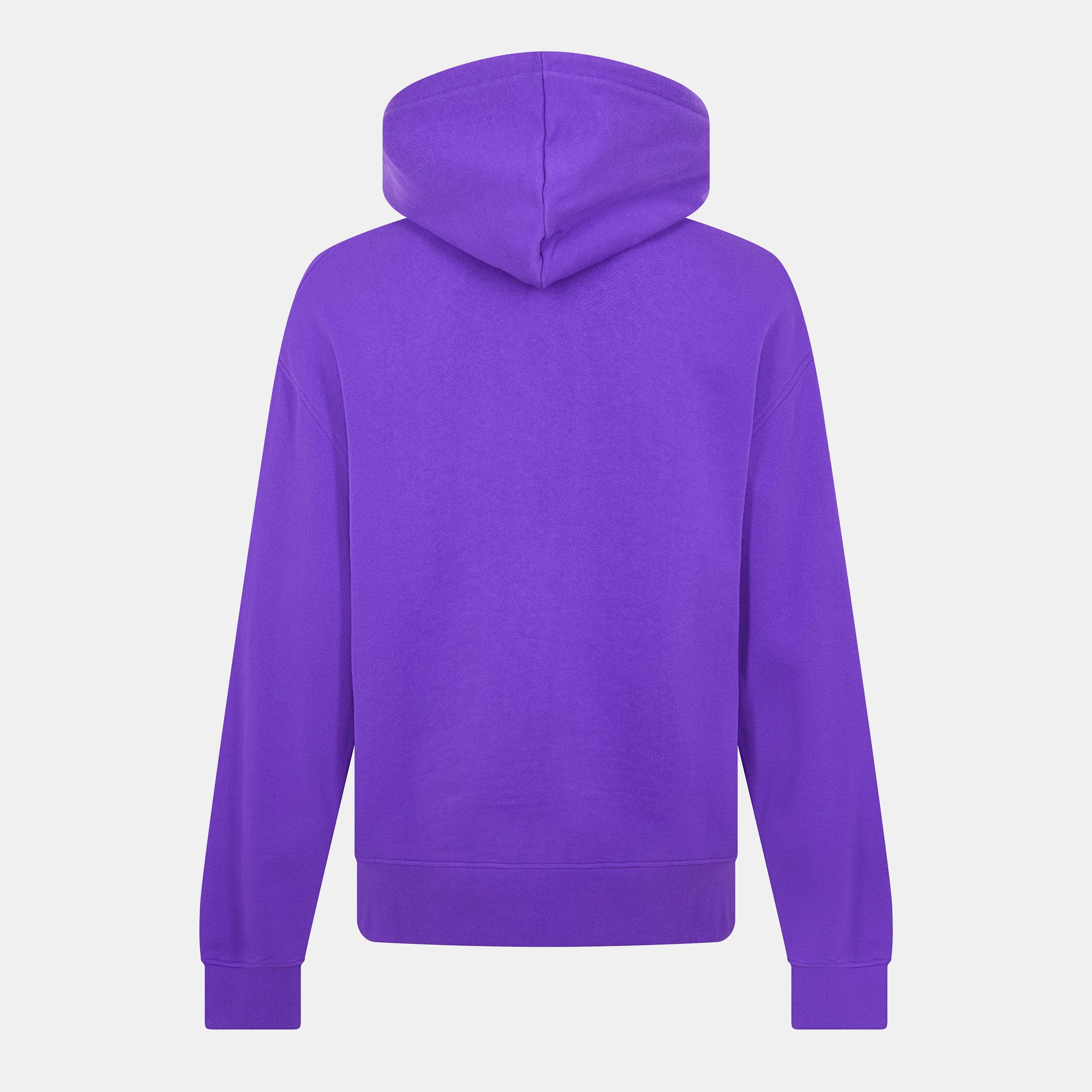 Purple - ICECREAM - Men's Satin Hoodie - 2