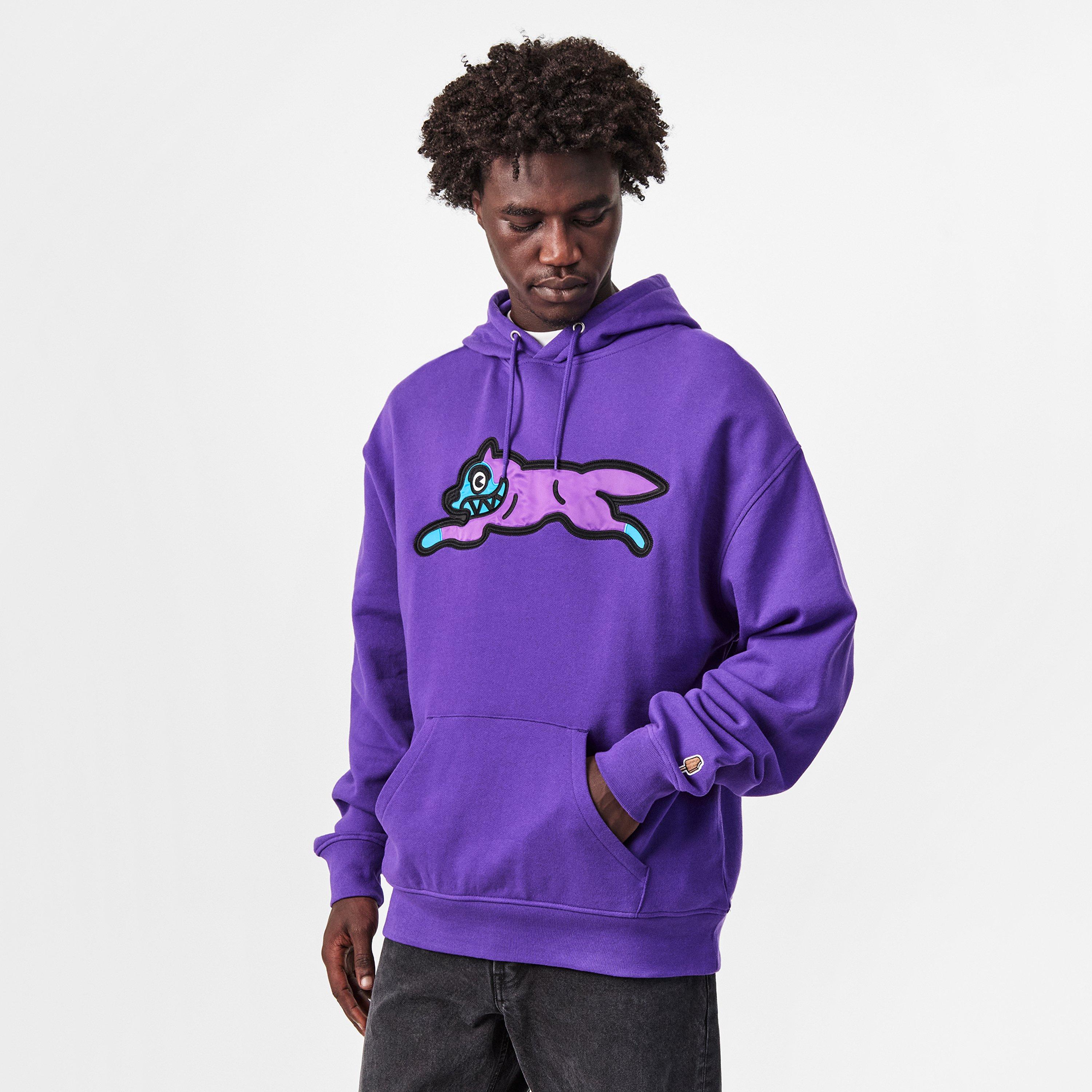 Purple - ICECREAM - Men's Satin Hoodie - 3