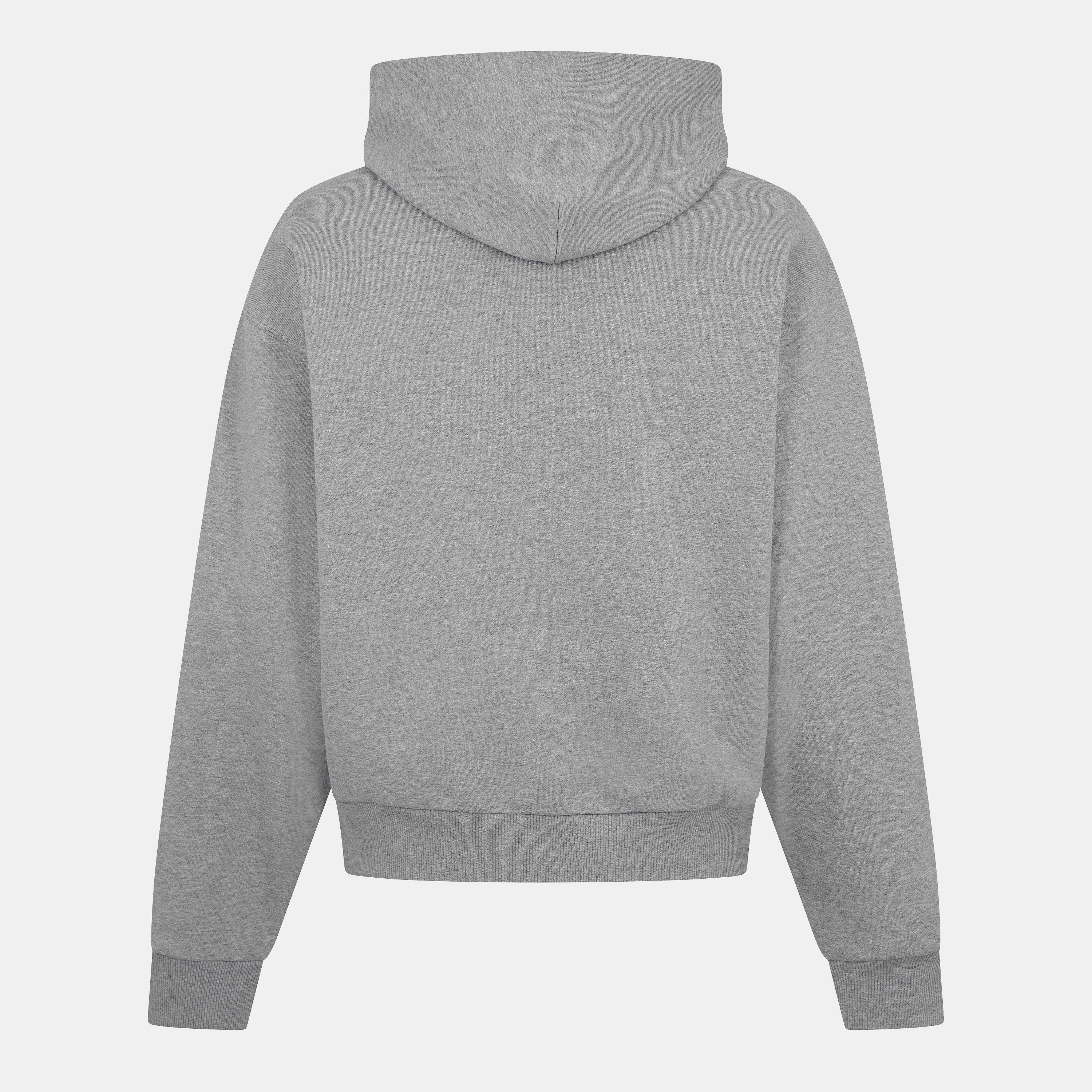 Grey/Black - Palm Angels - Men's Spray Pull Over Hoodie - 2