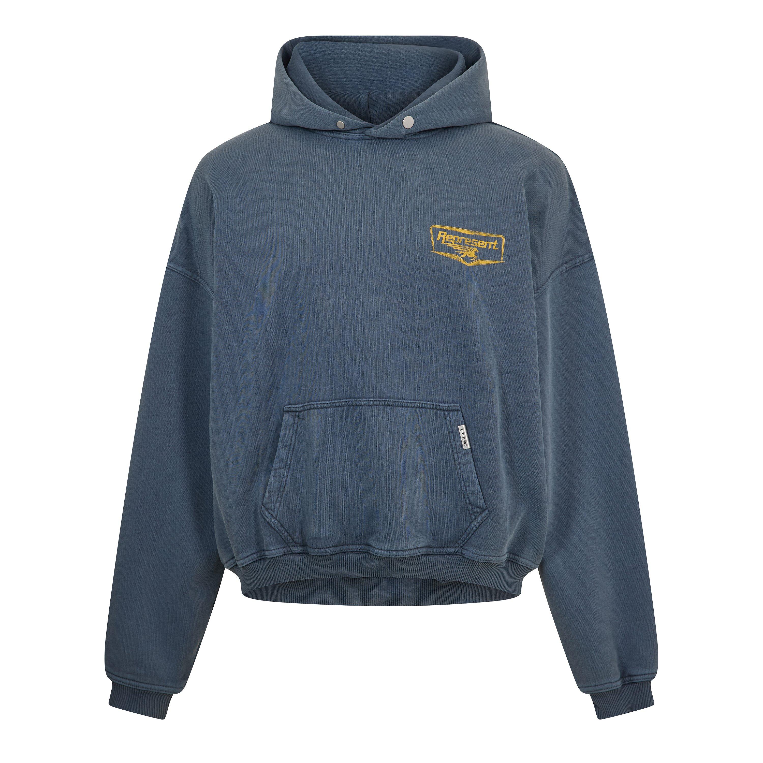 Represent Men's Overhead Hoodie - Indigo - XL