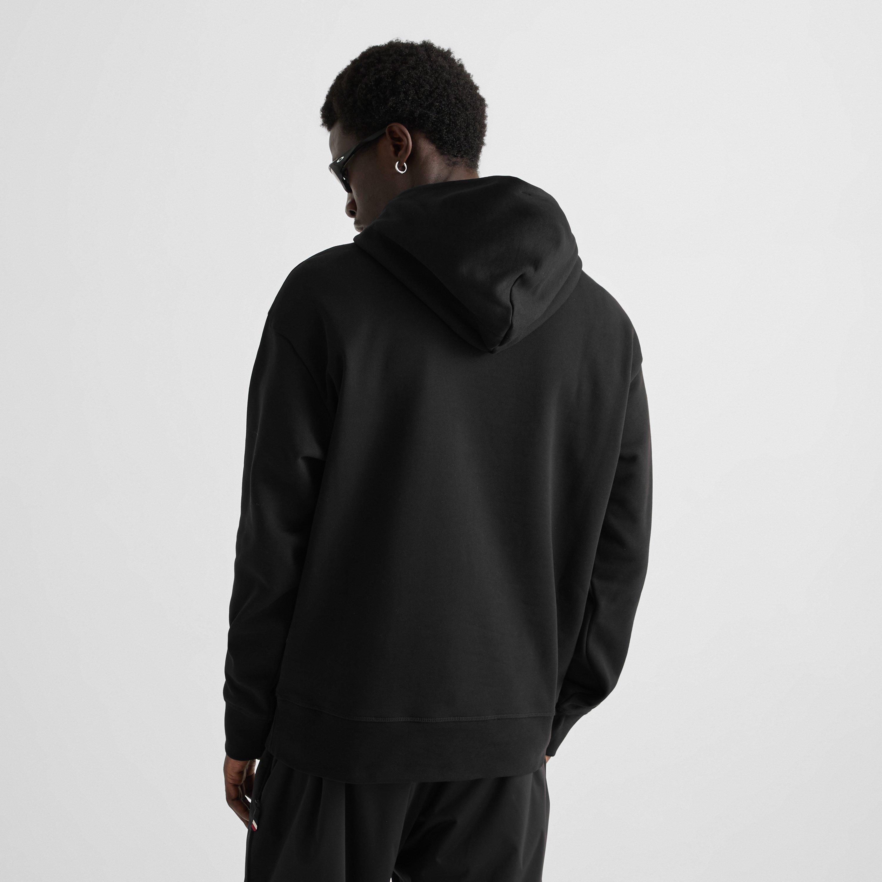 Black 999 - Moncler - Men's Over the Head Hoodie - 4