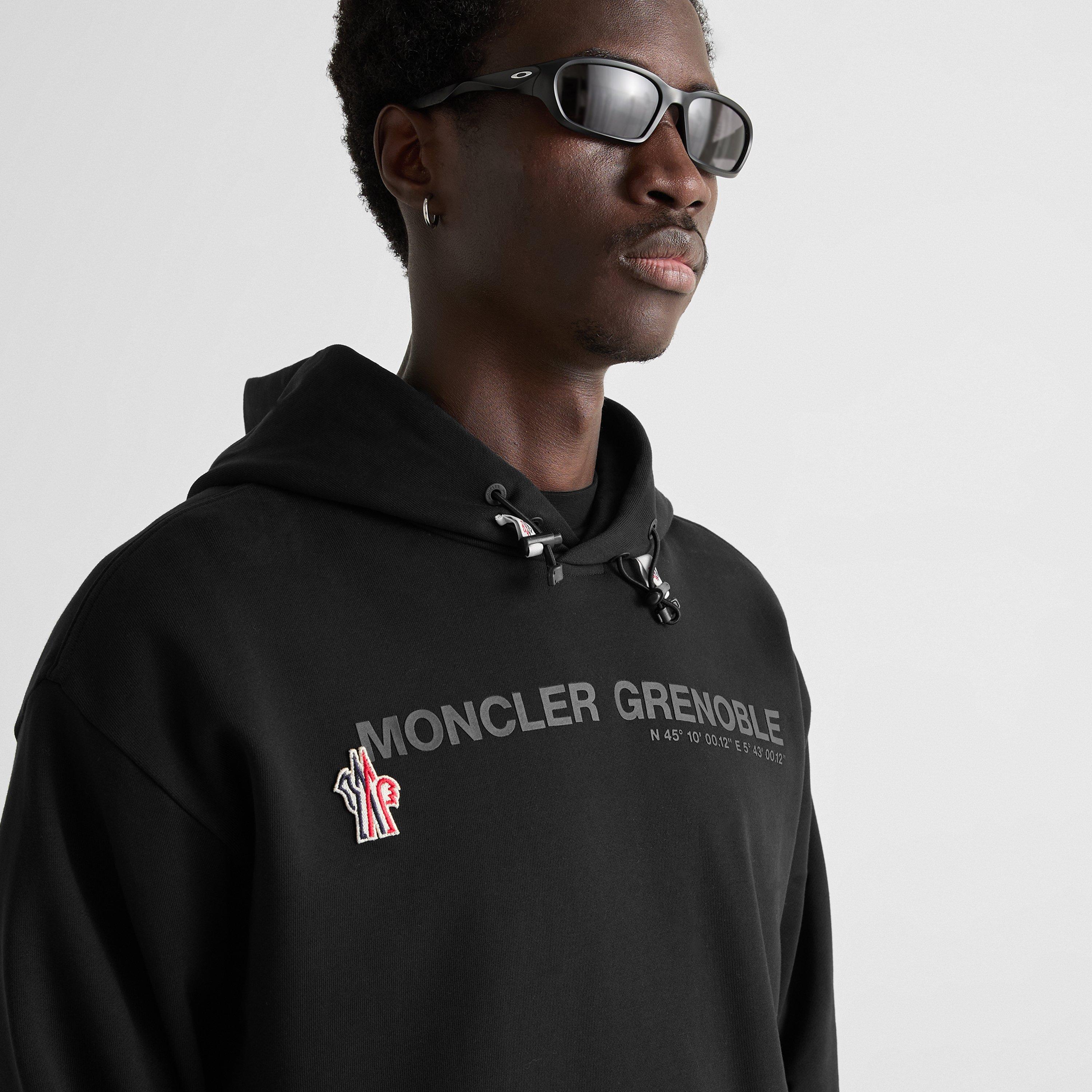 Black 999 - Moncler - Men's Over the Head Hoodie - 5