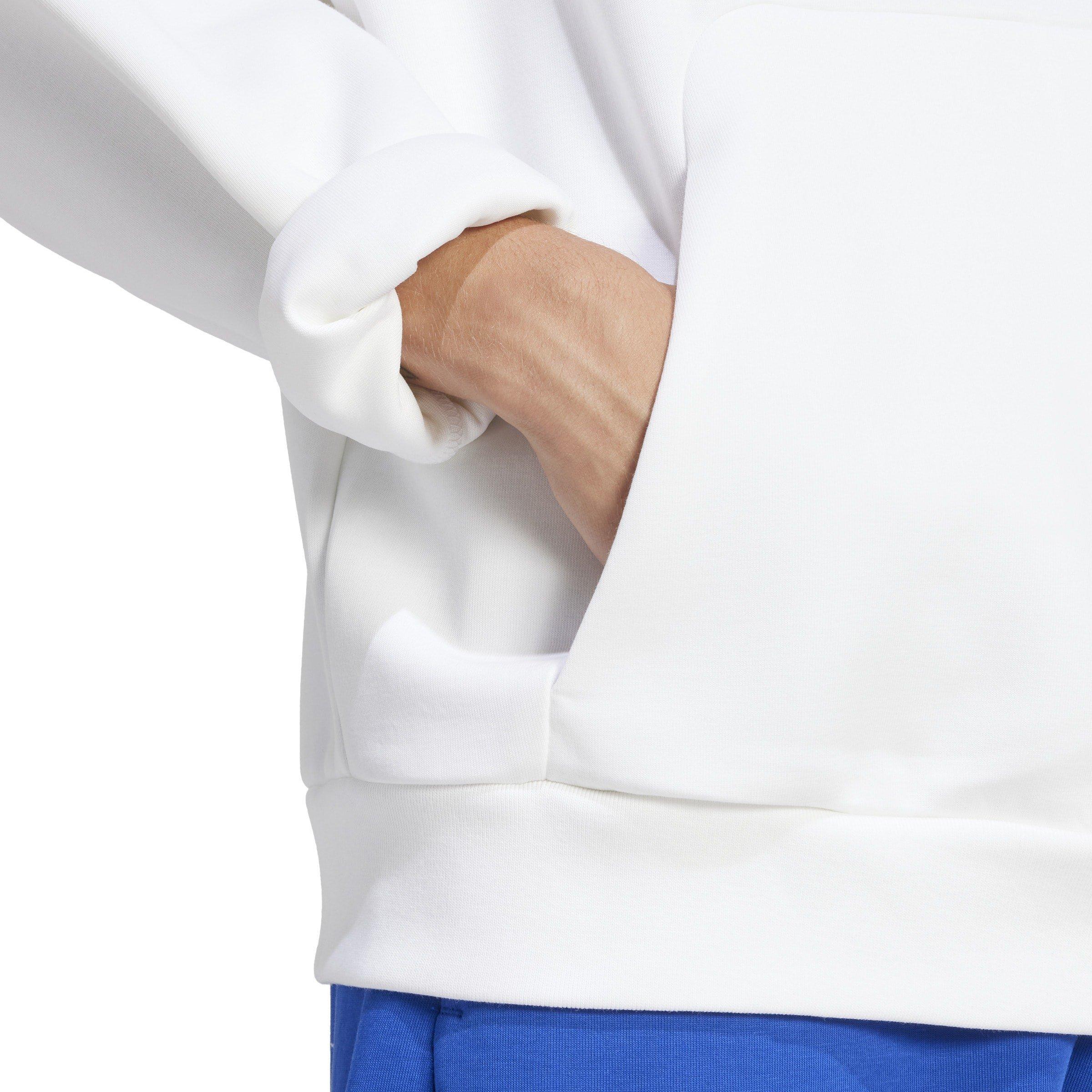 White - adidas - Future Icons 3 Bar Logo Unisex Adults Lifestyle Hoodie - 5