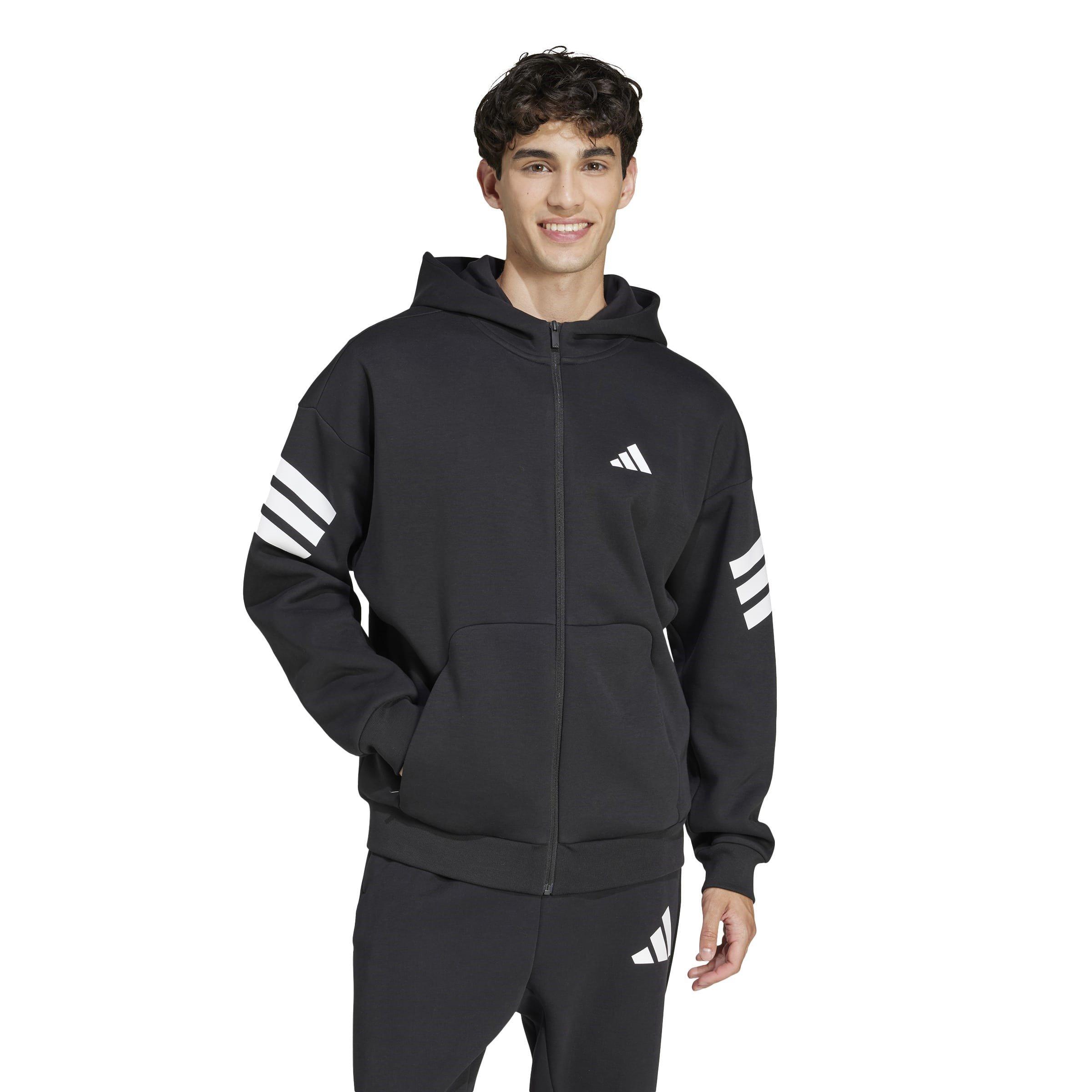 Black - adidas - Future Icons Zip Hoodie - 2