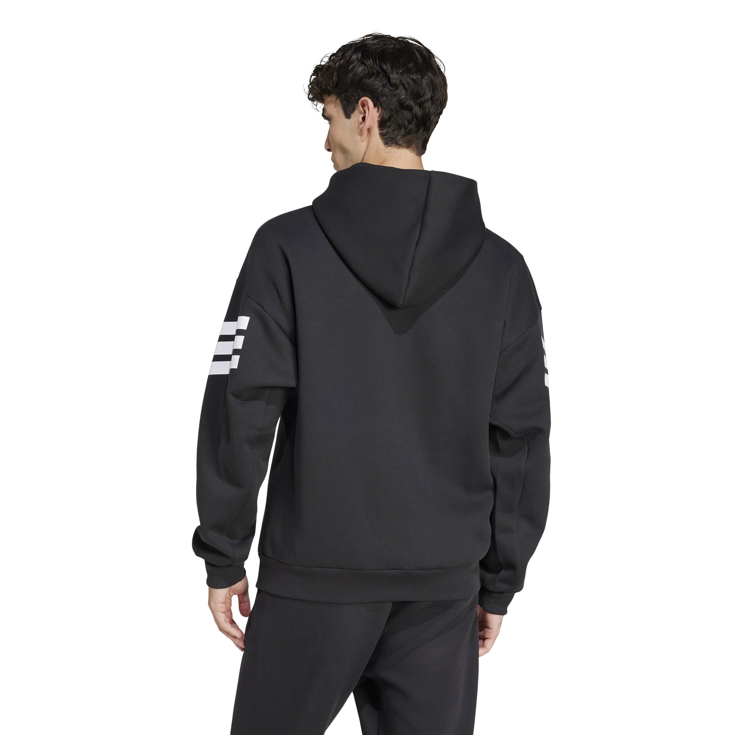 Black - adidas - Future Icons Zip Hoodie - 3