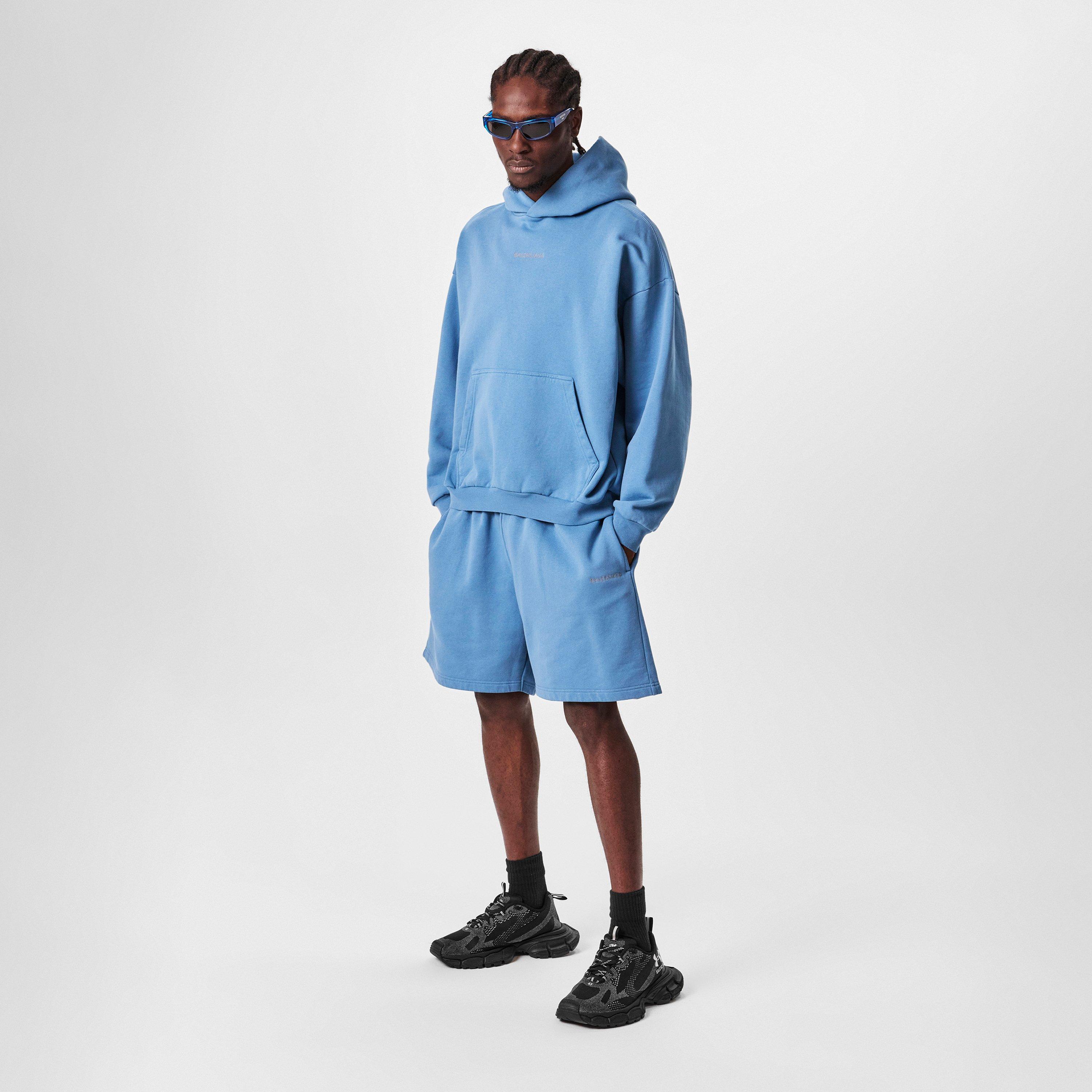 Grey Blue - Balenciaga - Men's Medium Hoodie - 6