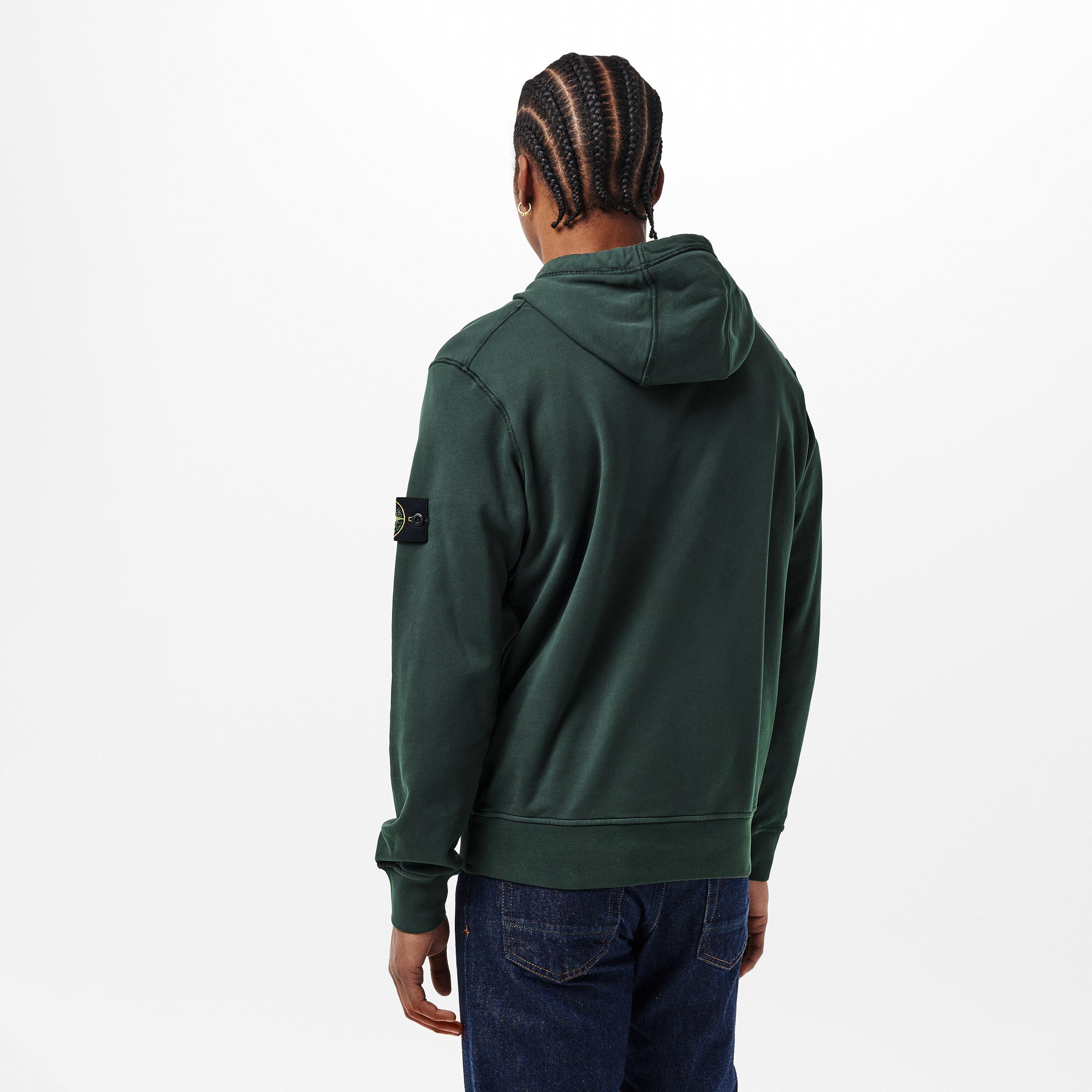 Ginepro V005E - Stone Island - Men's Heavyweight Fleece Hoodie - 4