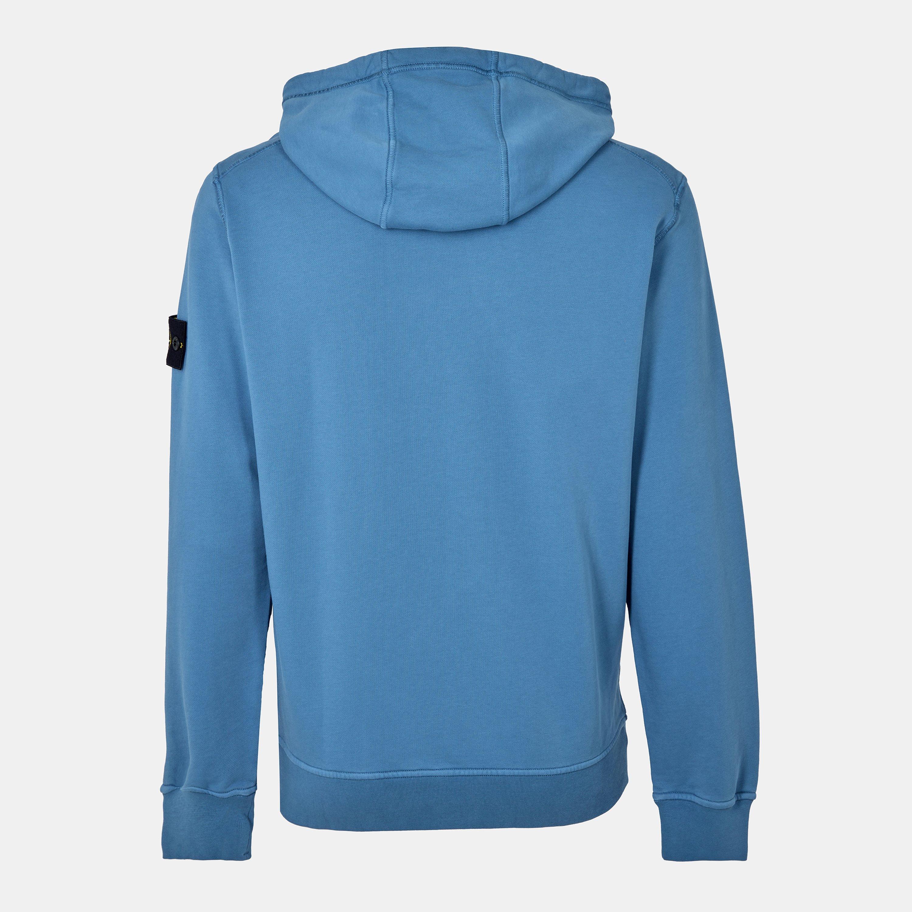 Blue Acc V002B - Stone Island - Men's Heavyweight Fleece Hoodie - 2