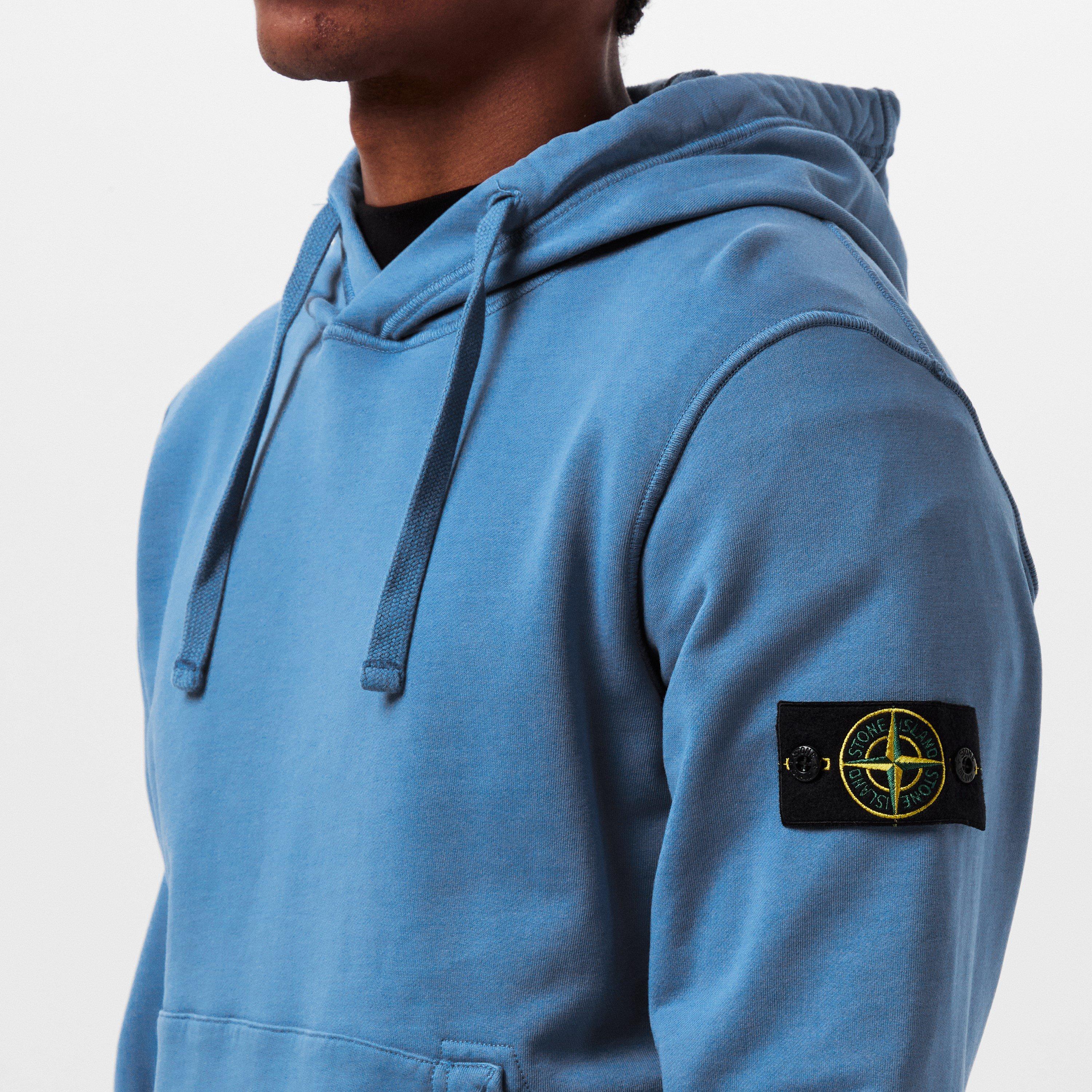 Blue Acc V002B - Stone Island - Men's Heavyweight Fleece Hoodie - 5