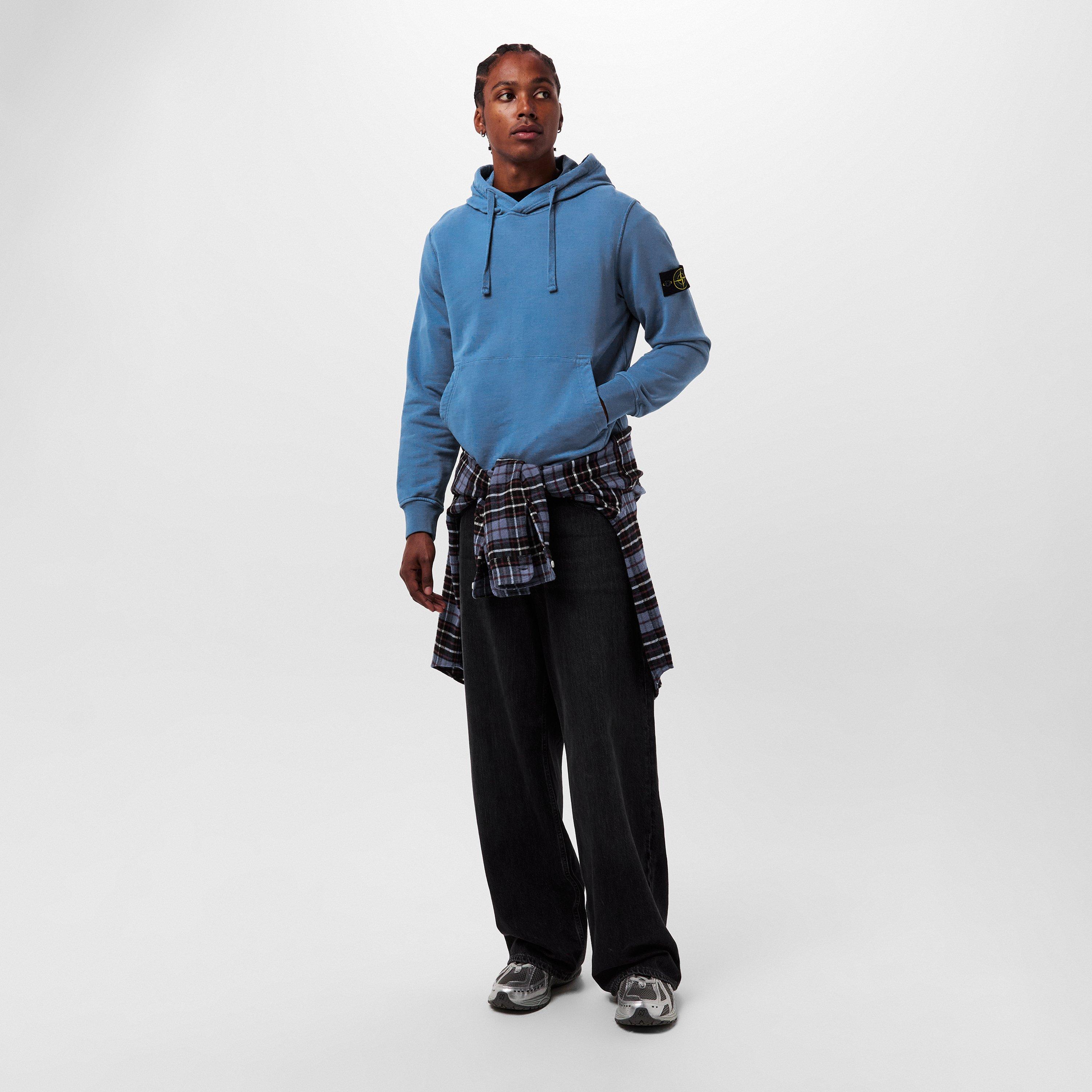 Blue Acc V002B - Stone Island - Men's Heavyweight Fleece Hoodie - 6