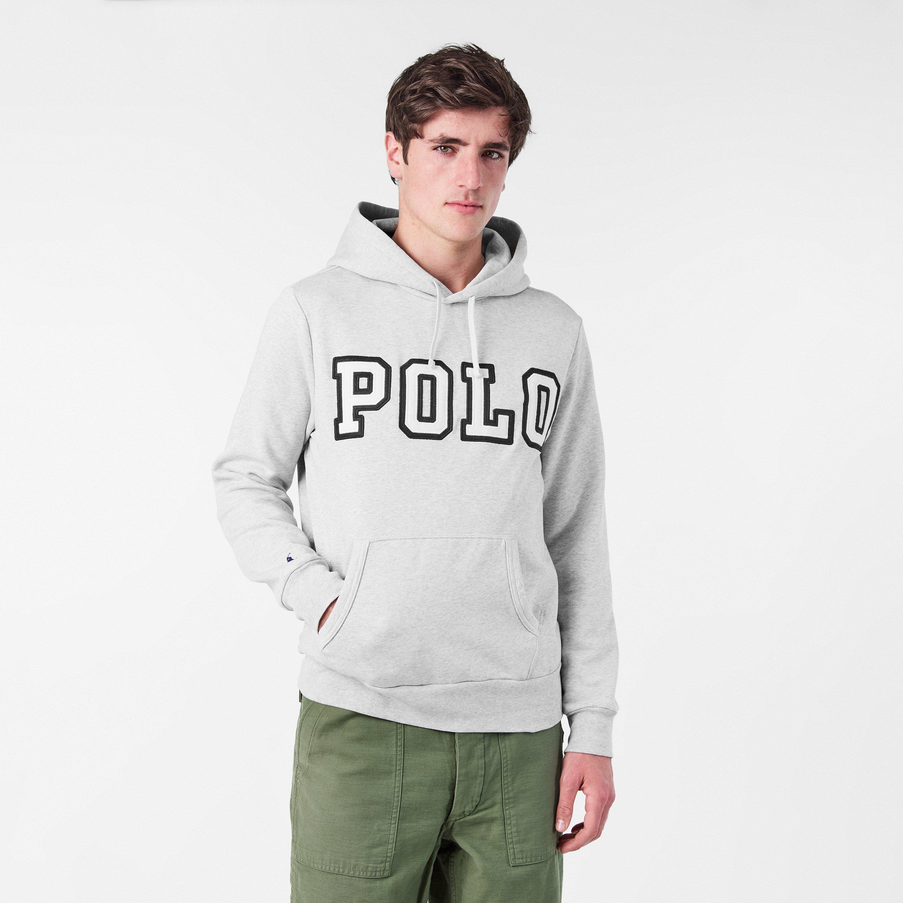 Sport Heather - Polo Ralph Lauren - Men's Oversized Pullover Hoodie - 3