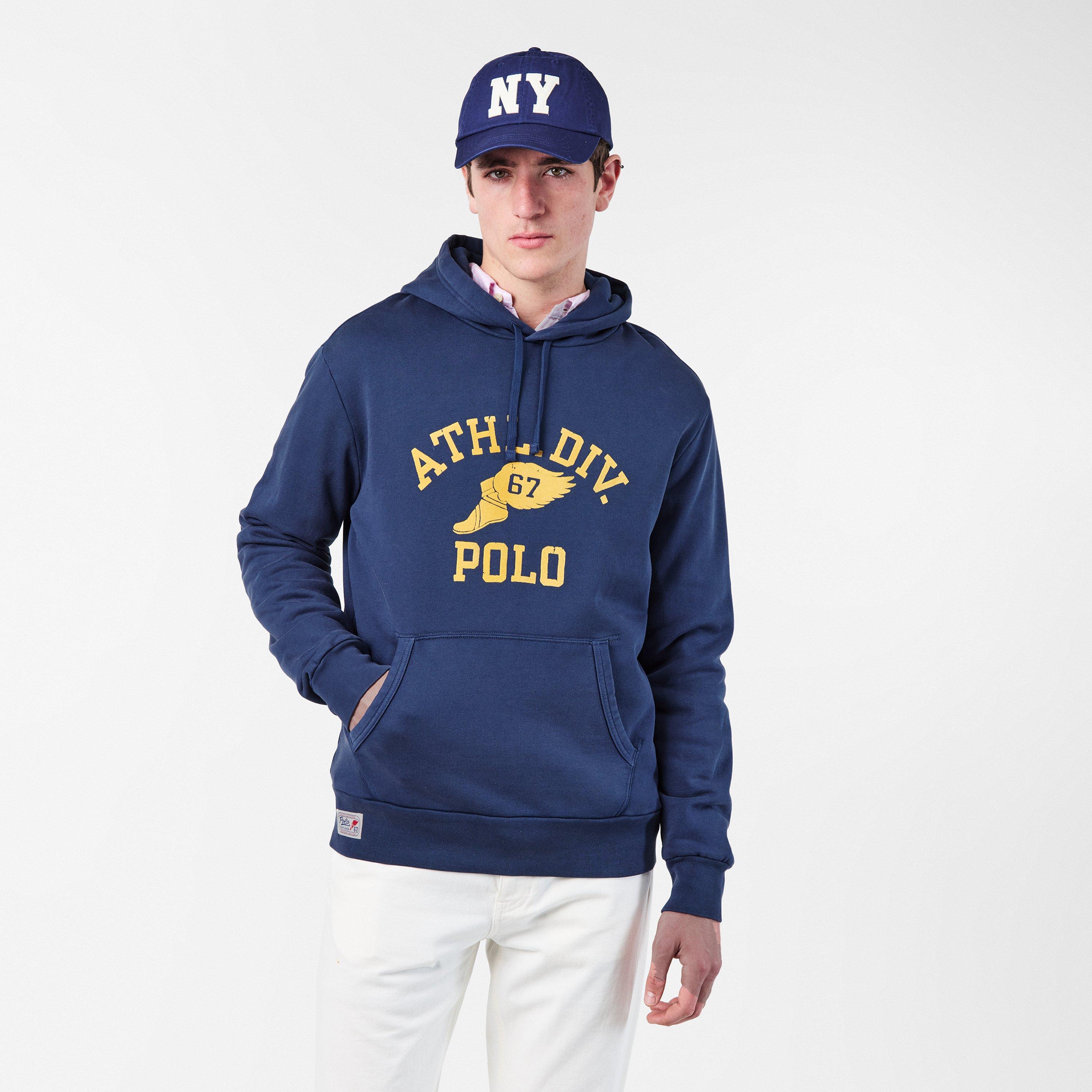 Rustic Navy - Polo Ralph Lauren - Men's Over-The-Head Hoodie - 3