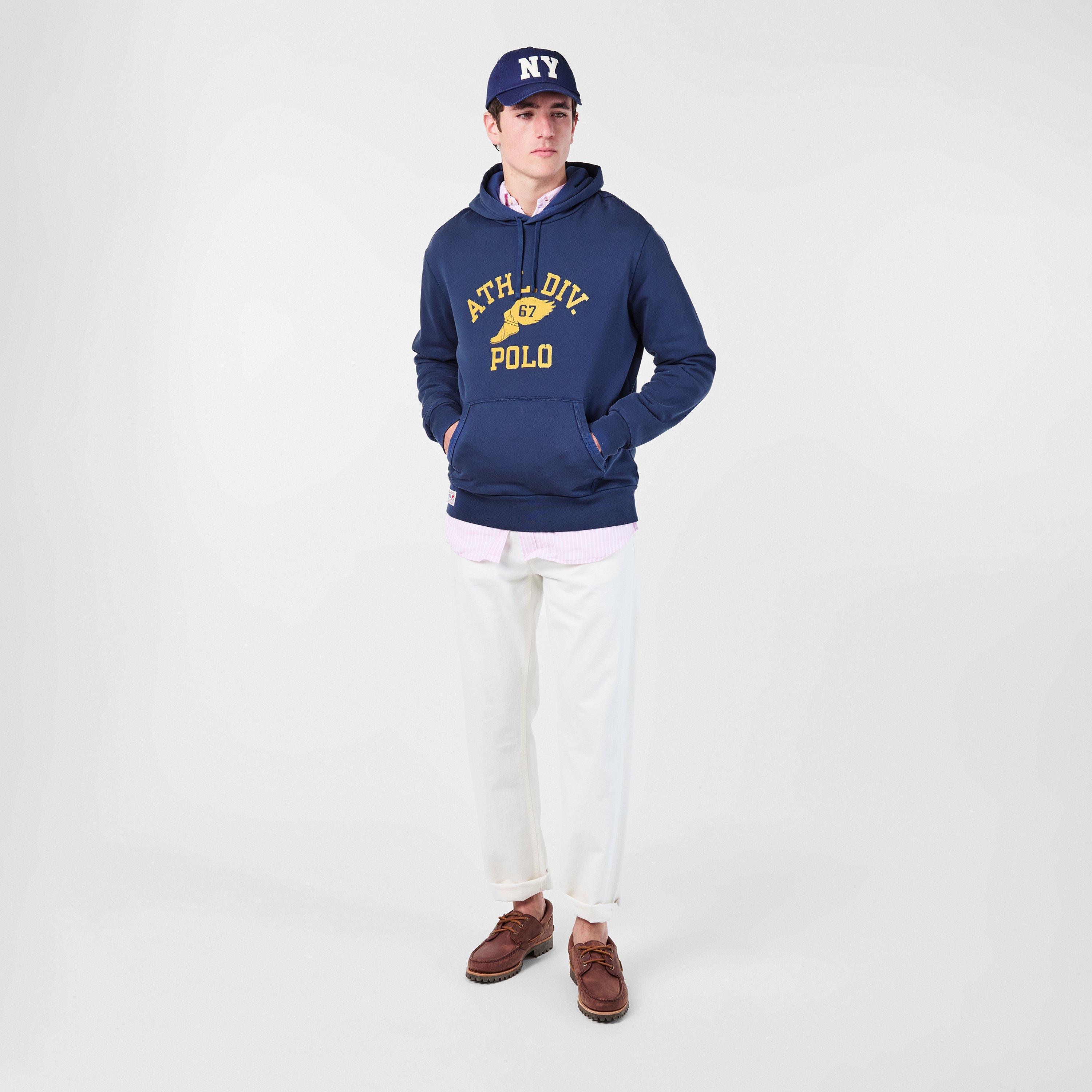 Rustic Navy - Polo Ralph Lauren - Men's Over-The-Head Hoodie - 6