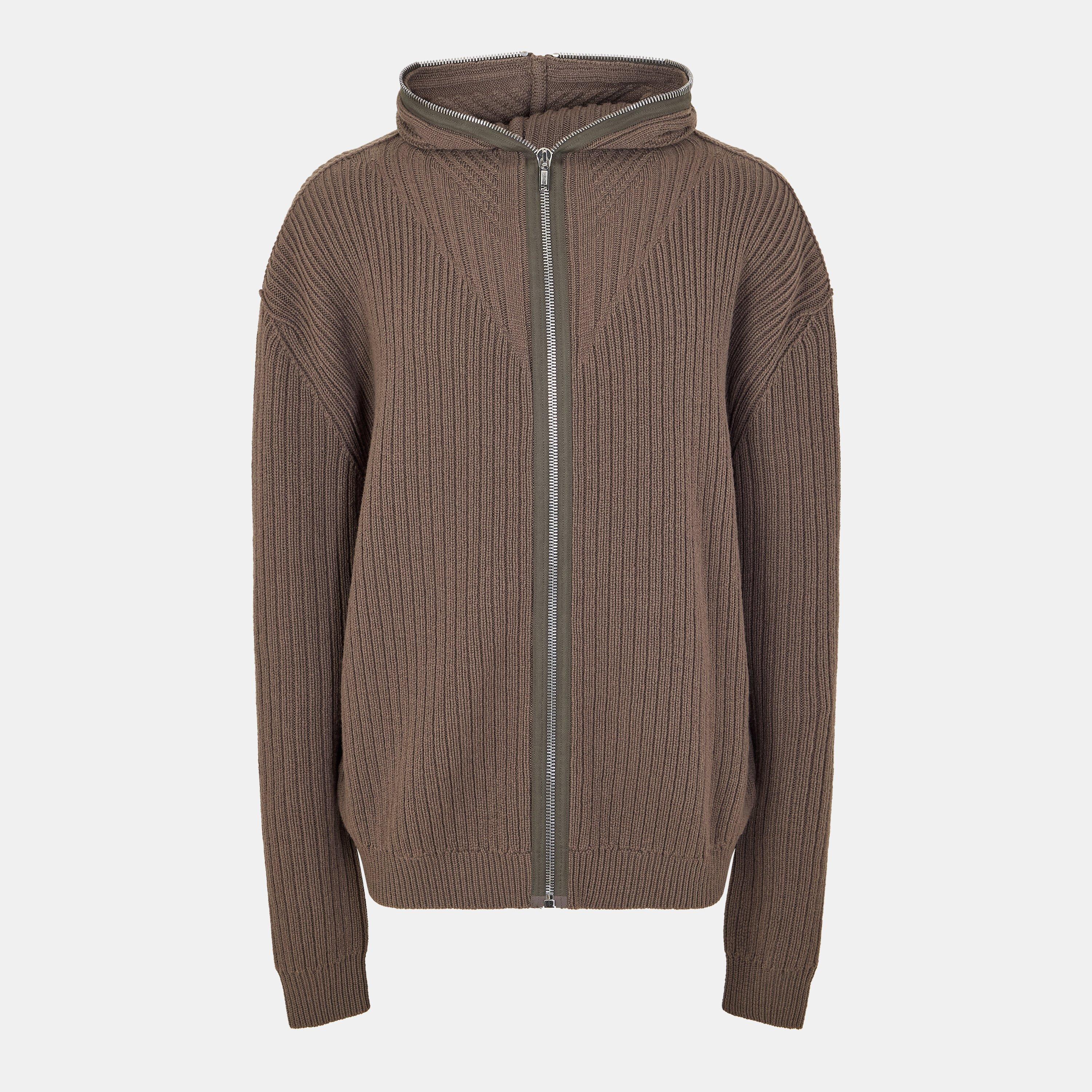 Dust 34 - Rick Owens - Men's Asymmetric Zip Hoodie - 1