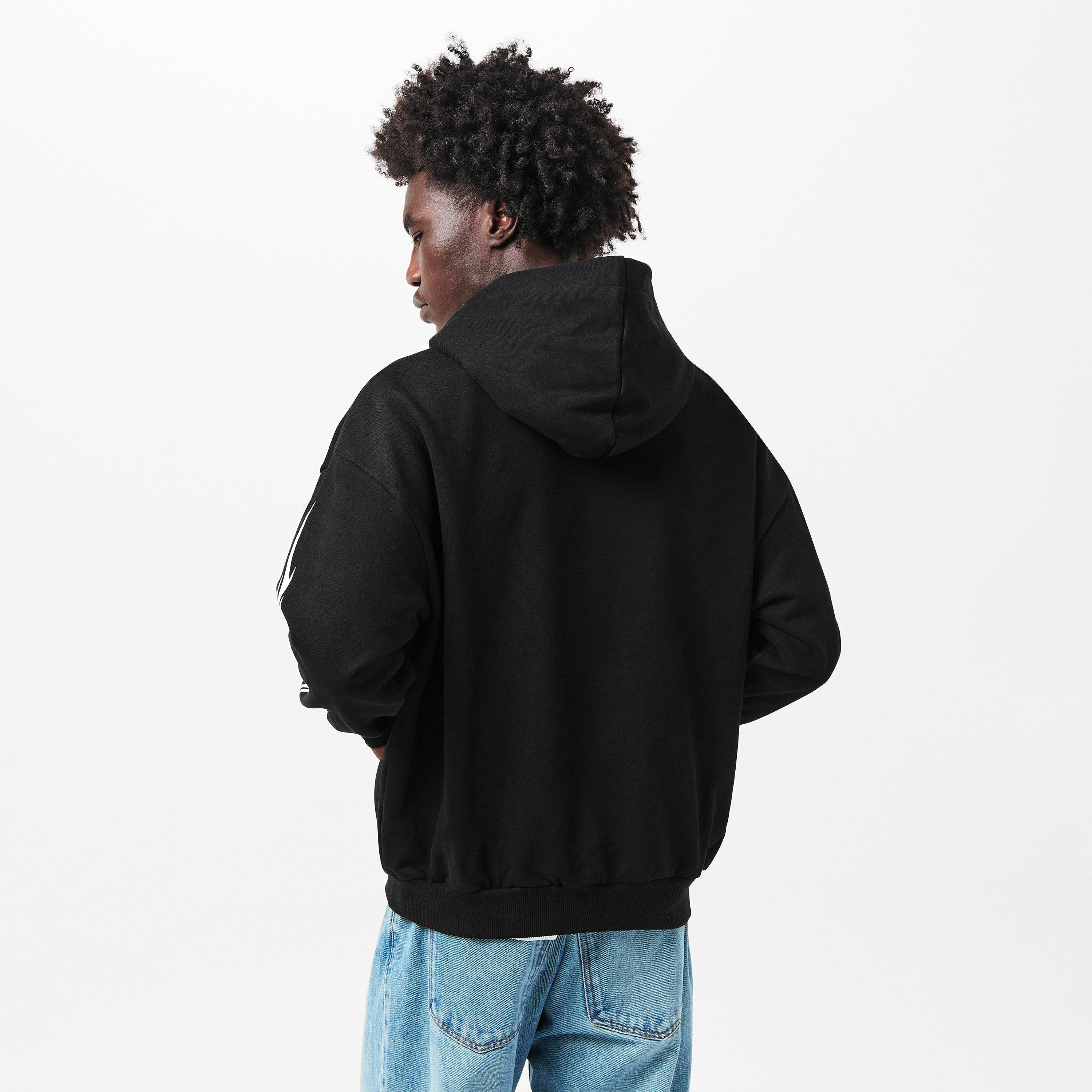 Black - God Made - Men's Hoodie - 4