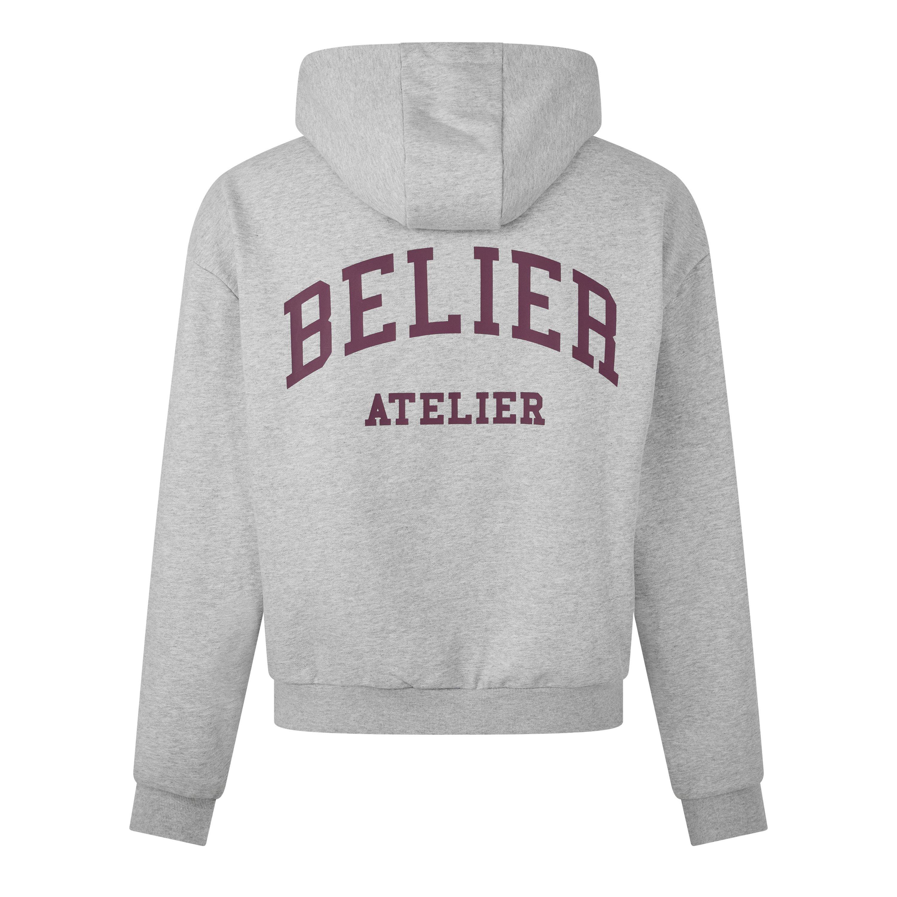 Grey Marl - BELIER - BELIER Campus Hoodie Sn63 - 2