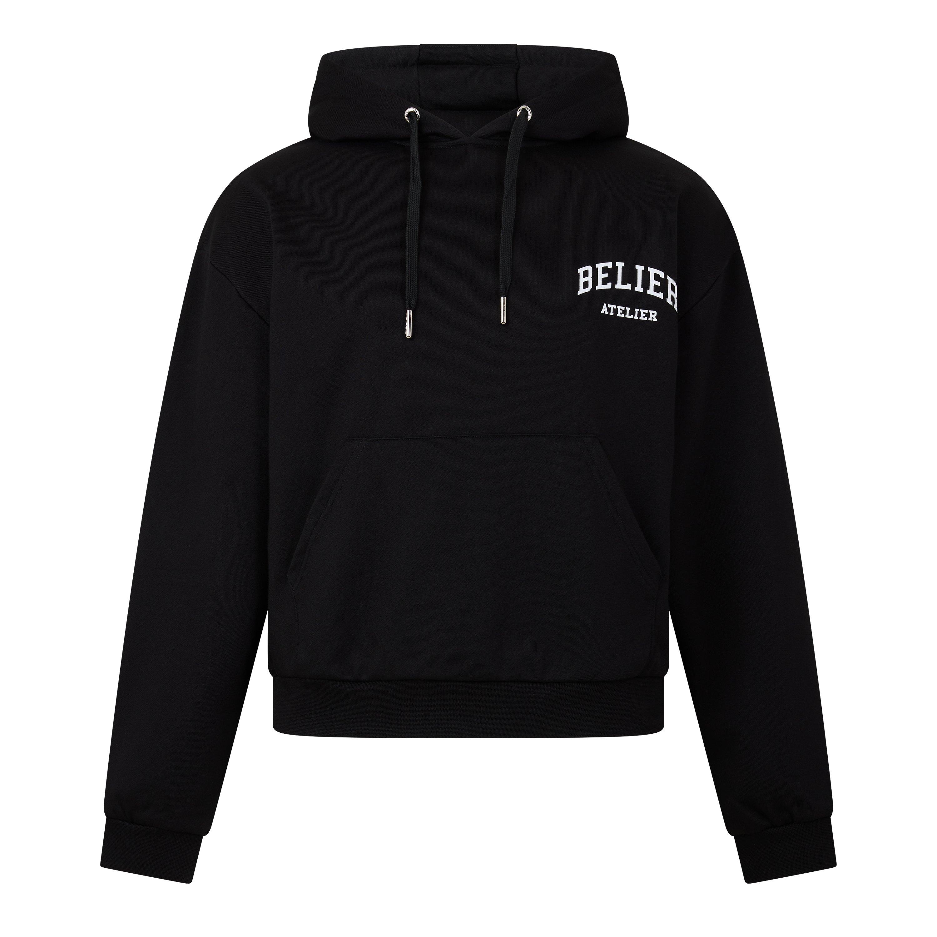 Black - BELIER - BELIER Campus Hoodie Sn63 - 1