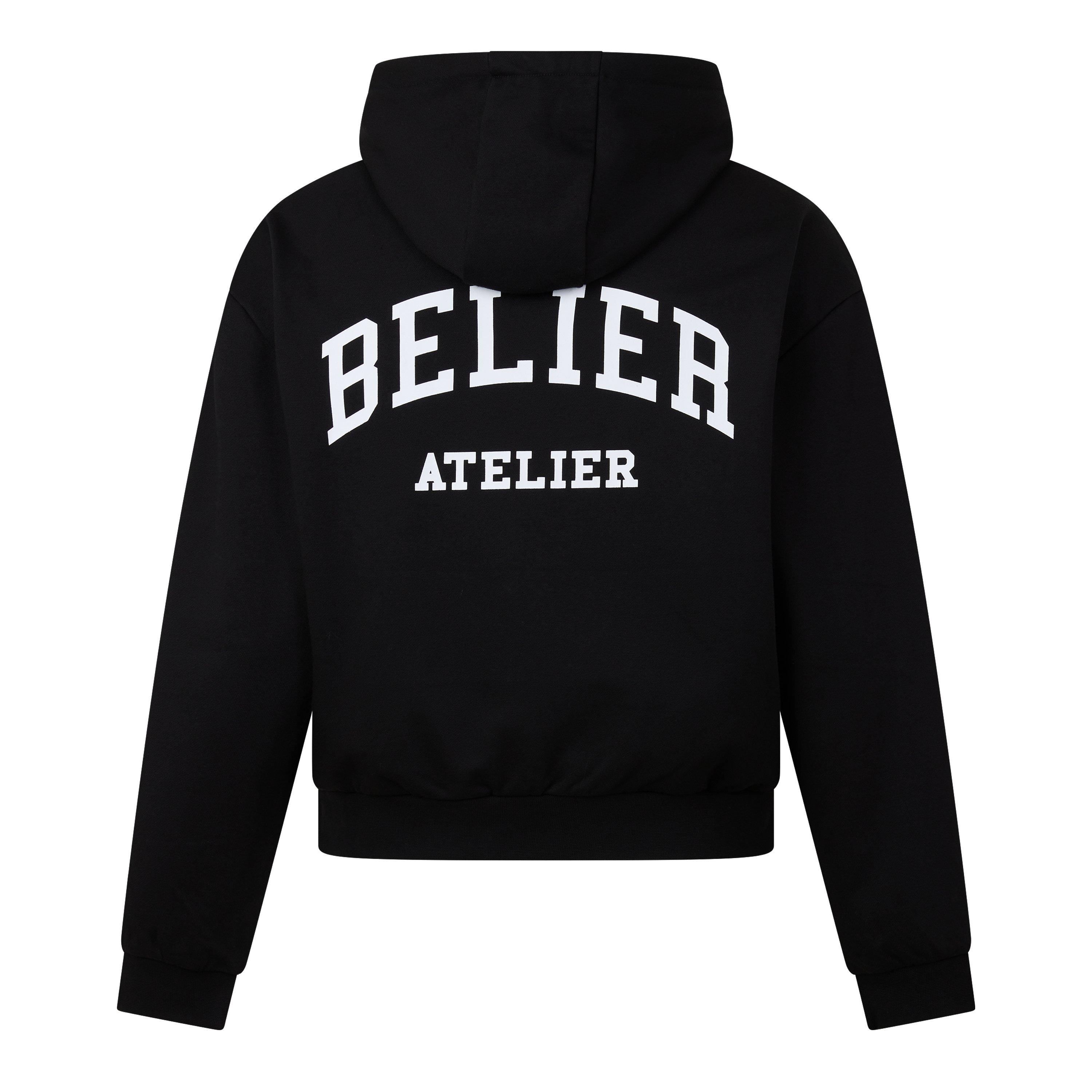 Black - BELIER - BELIER Campus Hoodie Sn63 - 2