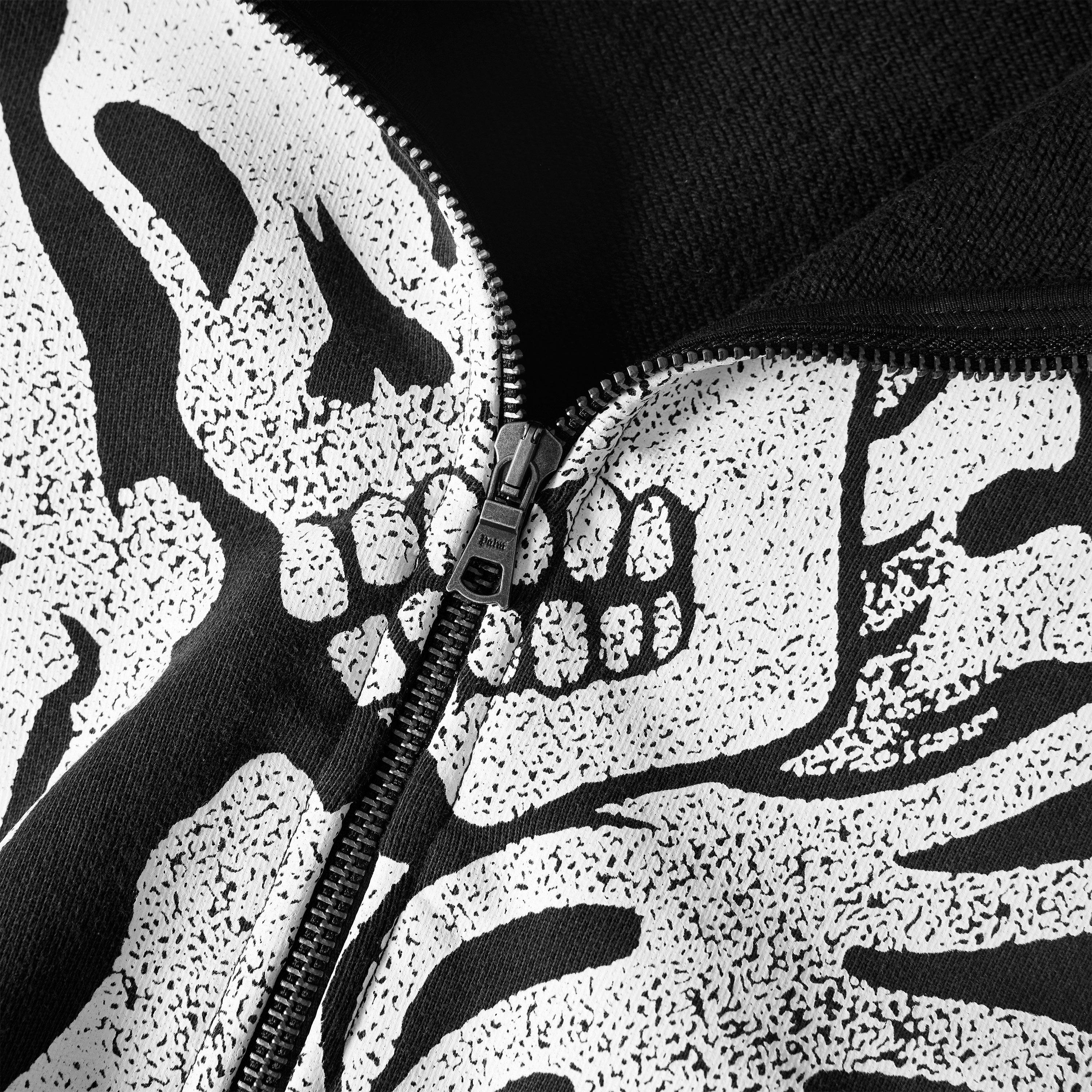 Palm Angels Palm Skull Zip Hoody Sn61 | Cruise Fashion