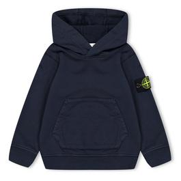 Stone Island Logo Hoodie Juniors