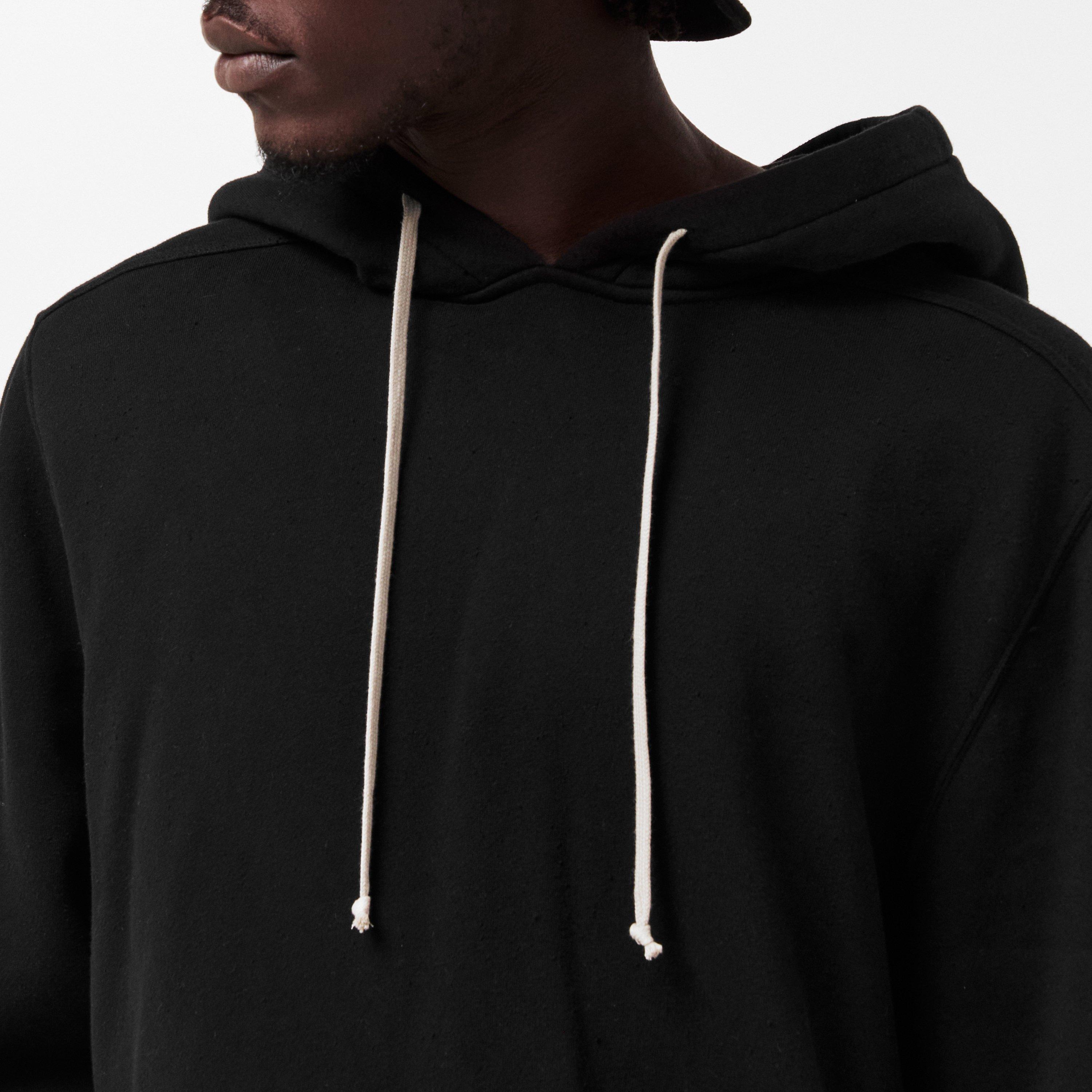 Black 09 - Rick Owens Drkshdw - Men's Over the Head Hoodie - 5