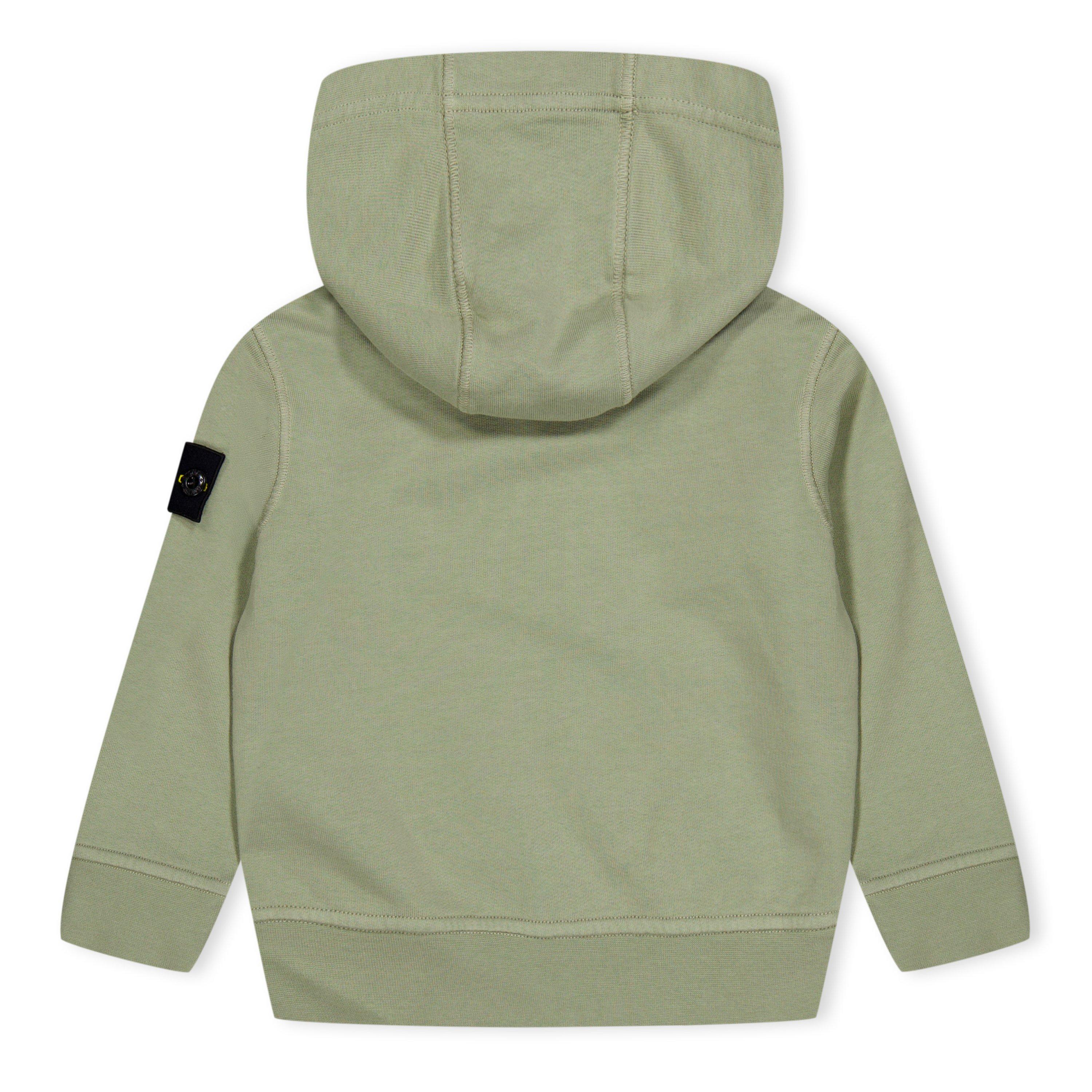 パーカー・フーディ STONE  LOGO COTTON ZIPPED HOODIE Stone Island | Boys' Badge Logo Cotton Zip Hoodie | Zip