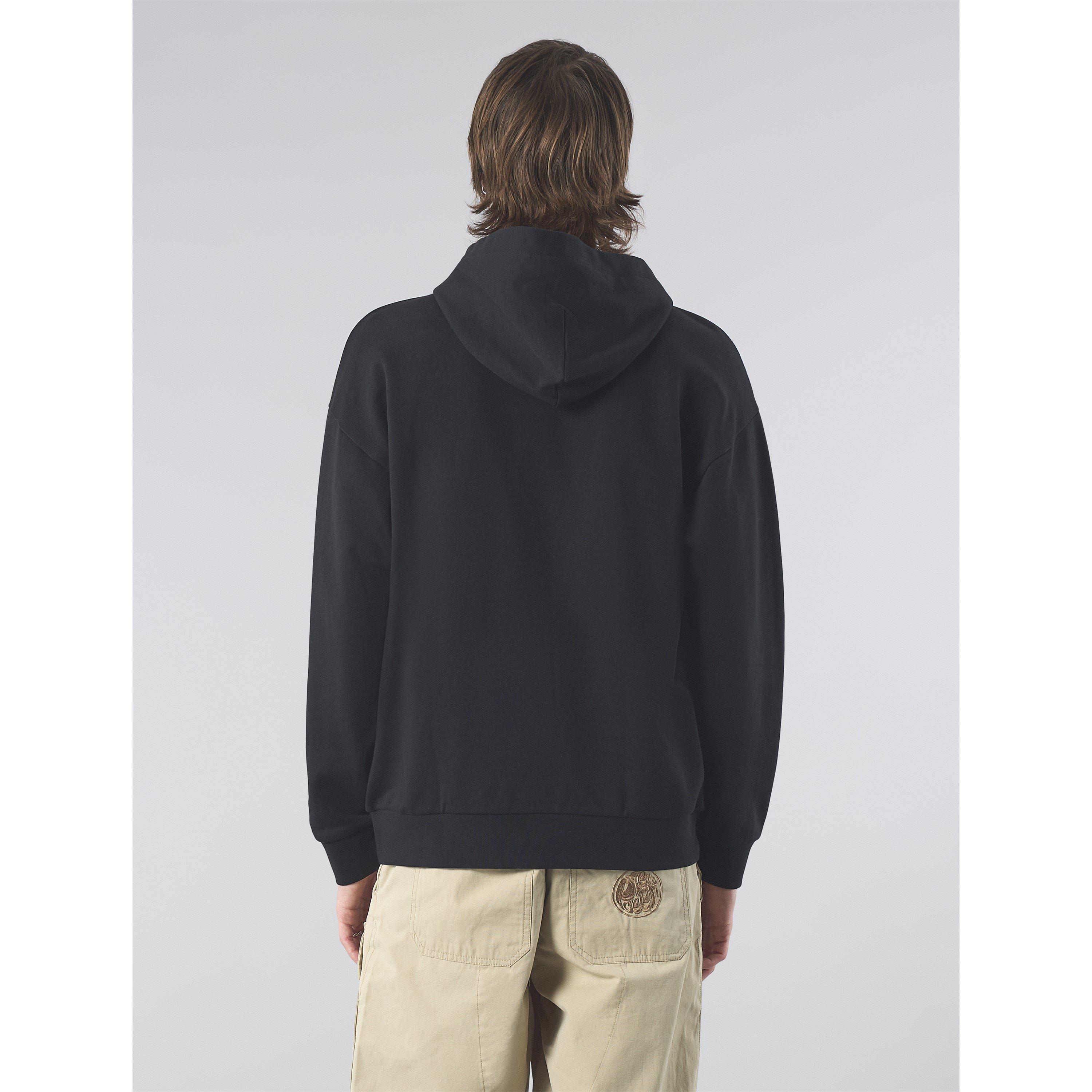 Schwarz - Pretty Green - Men's Box Print Hoodie - 3