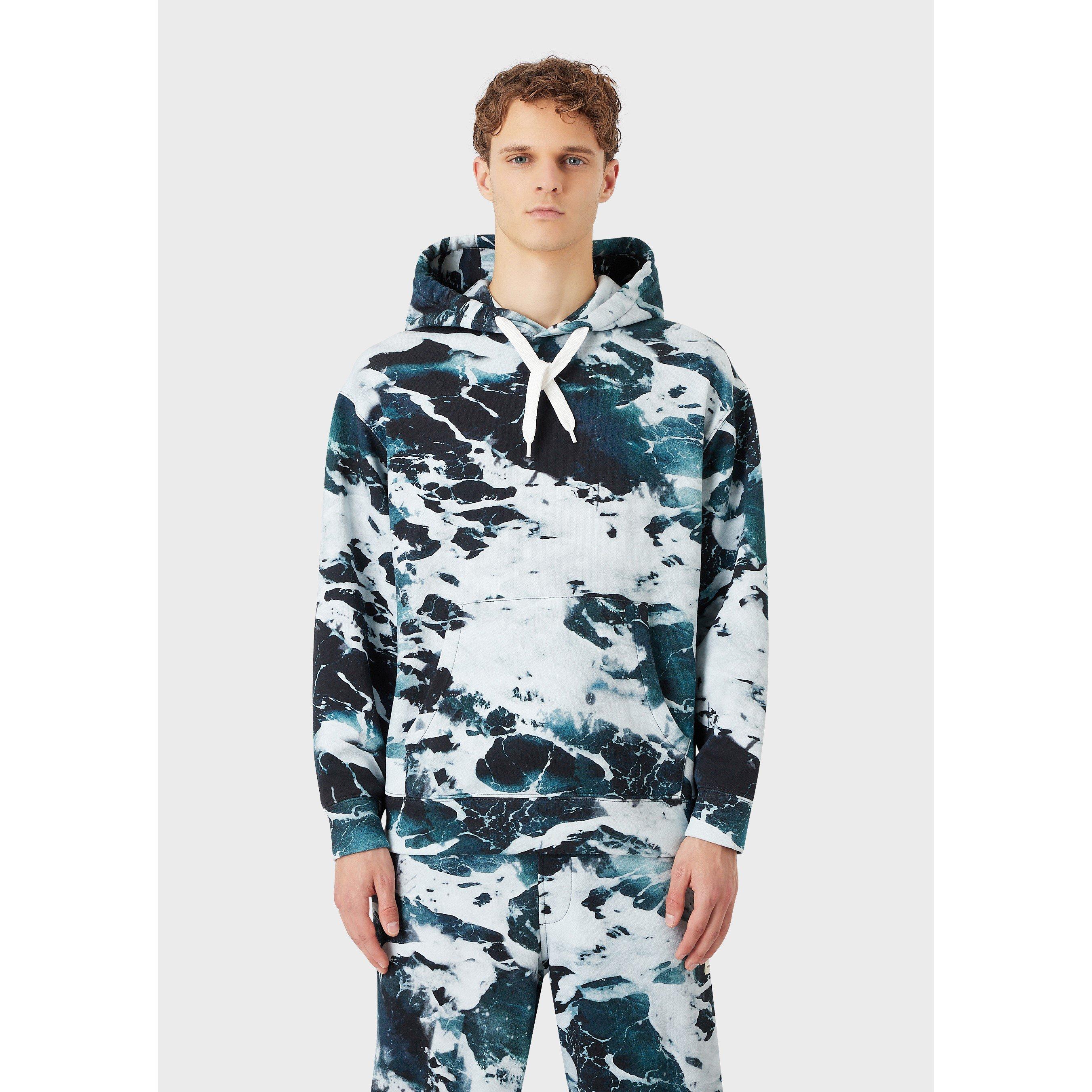Ice Sea - Emporio Armani - Men's Earctic Hoodie - 2
