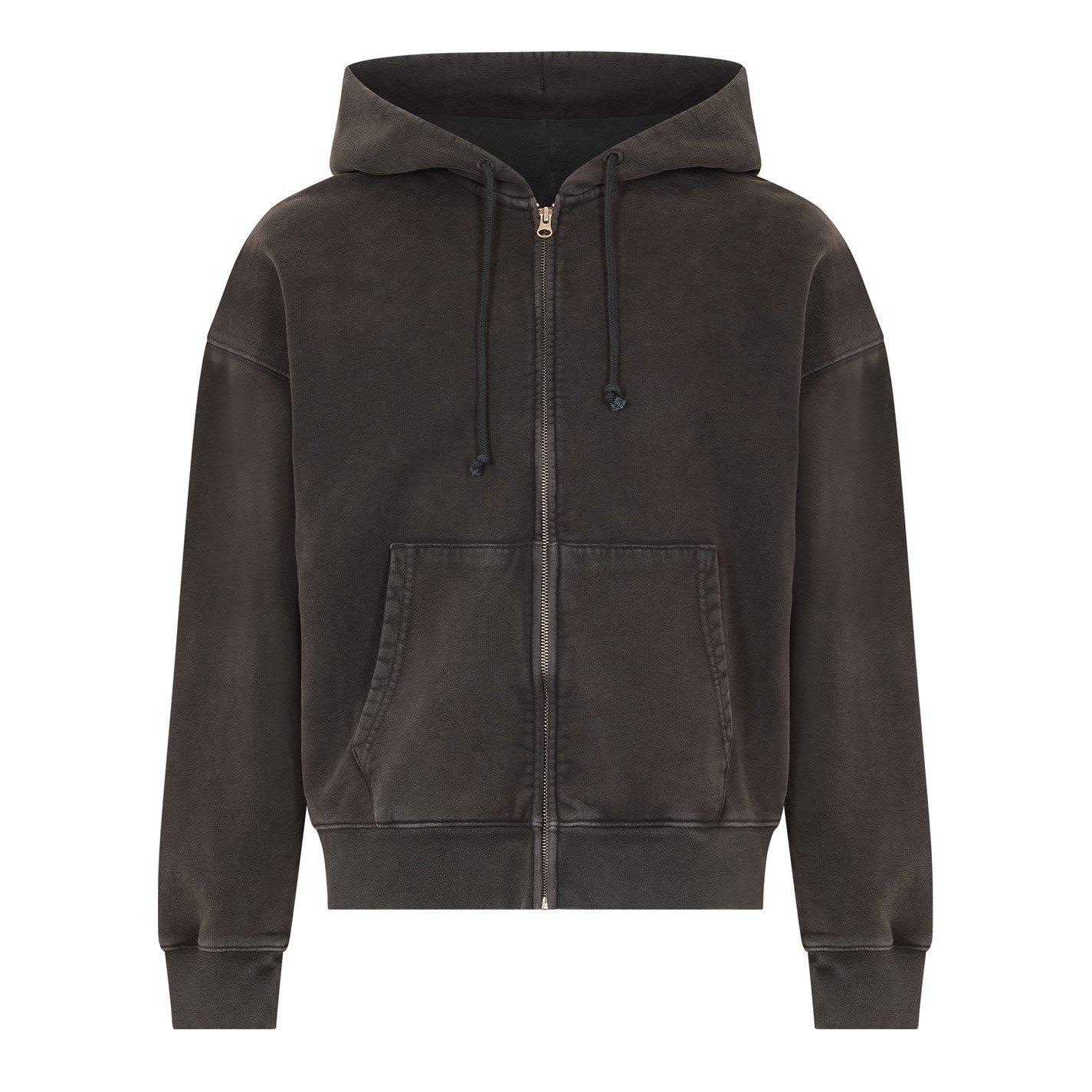 Levis Hayes Boxy FZ Hoodie - Black - L