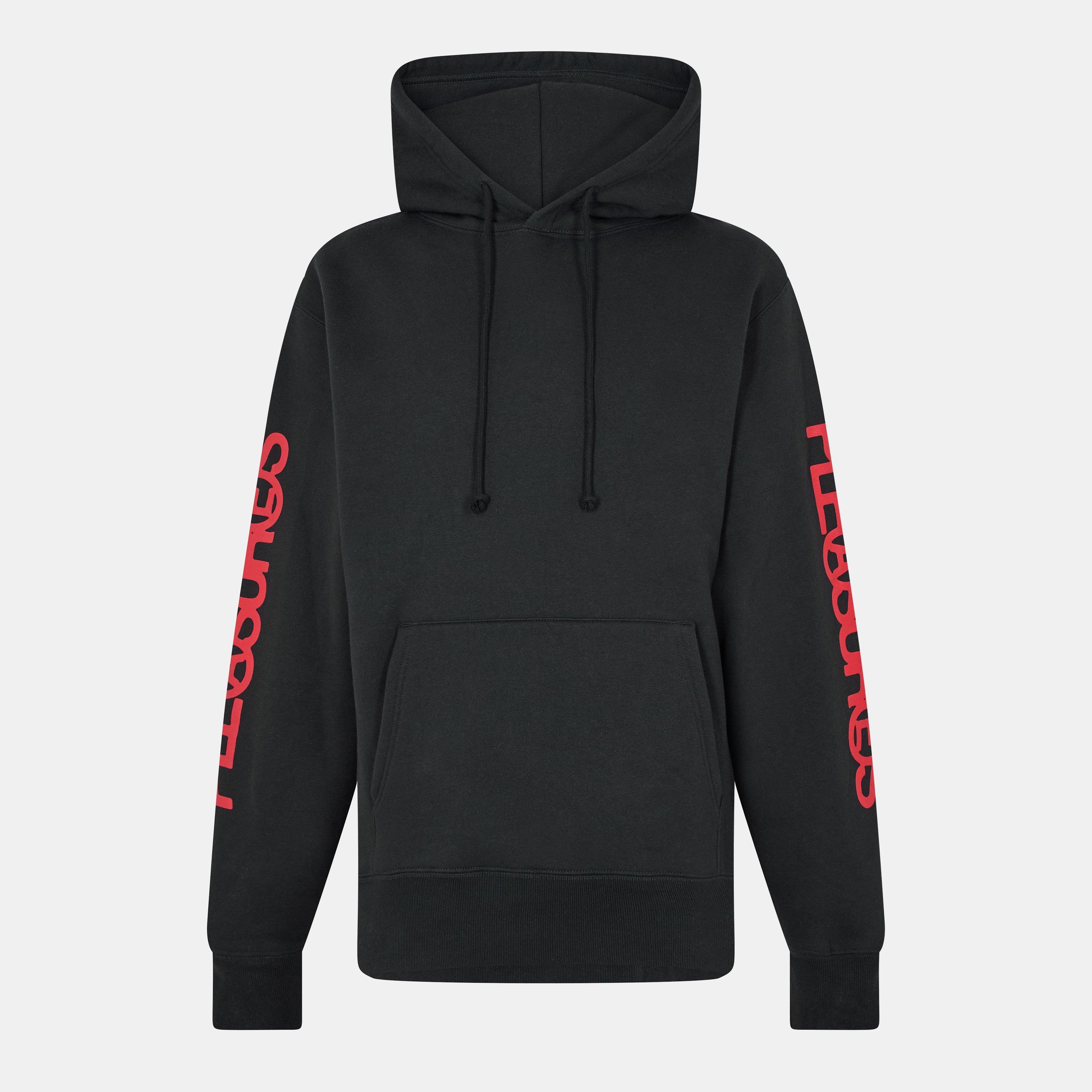 Black - Pleasures - Men's Pleasur Fanzine Hoodie - 1