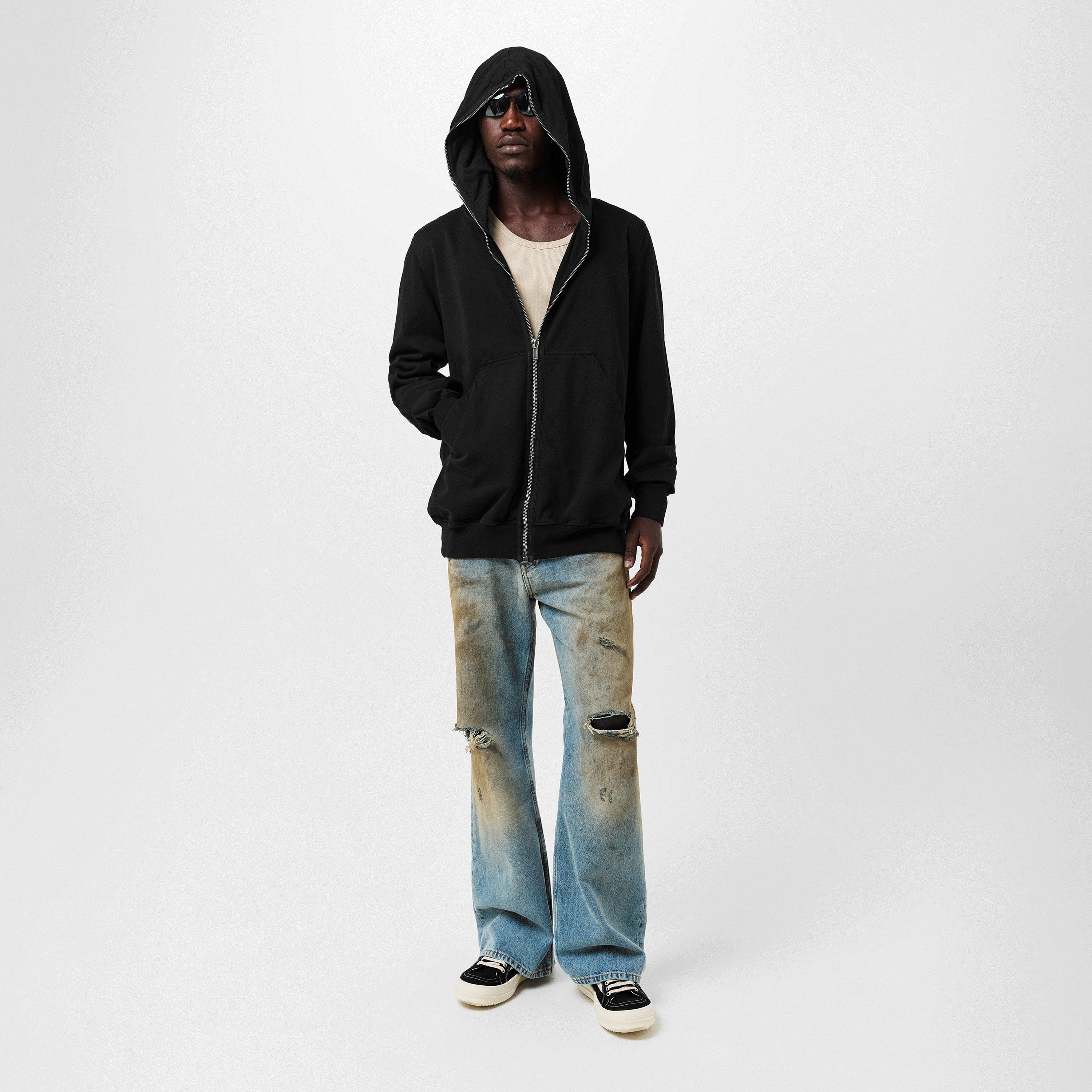 Black 09 - Rick Owens Drkshdw - Men's Zip Hoodie - 6