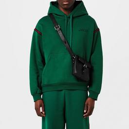 Gucci Embroidered Web Hoodie