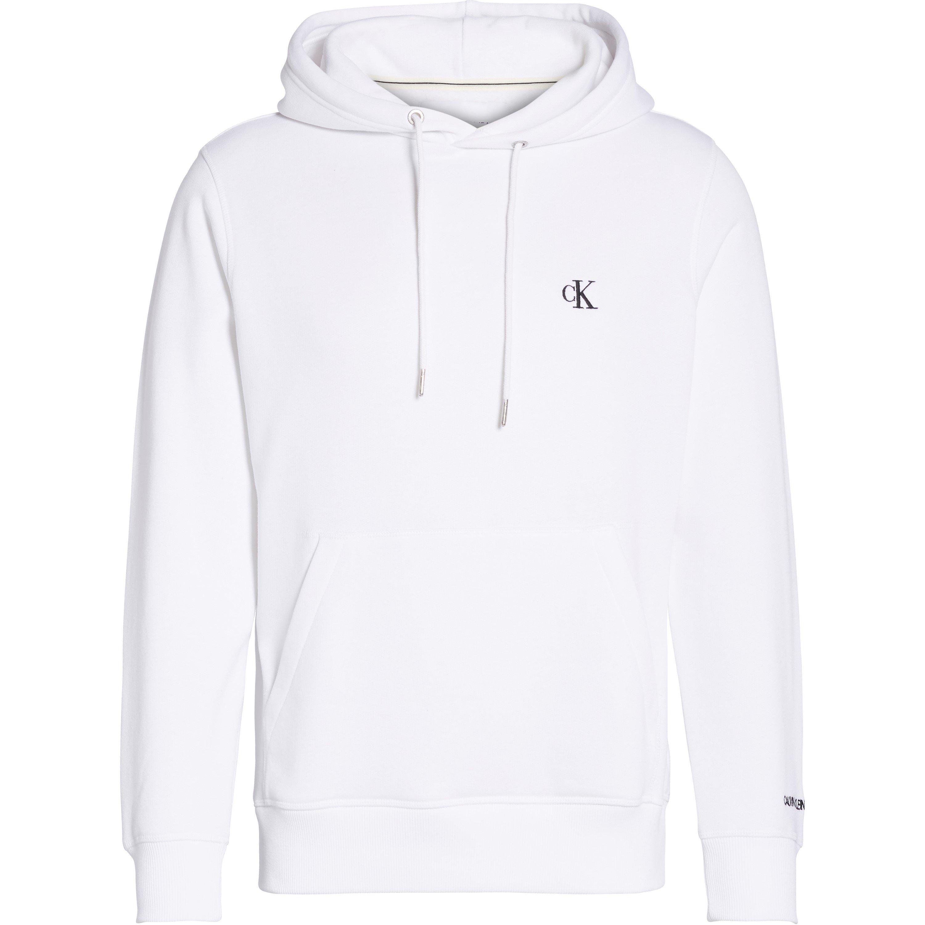 Bright White - Calvin Klein Jeans - Essential OTH Hoodie - 1