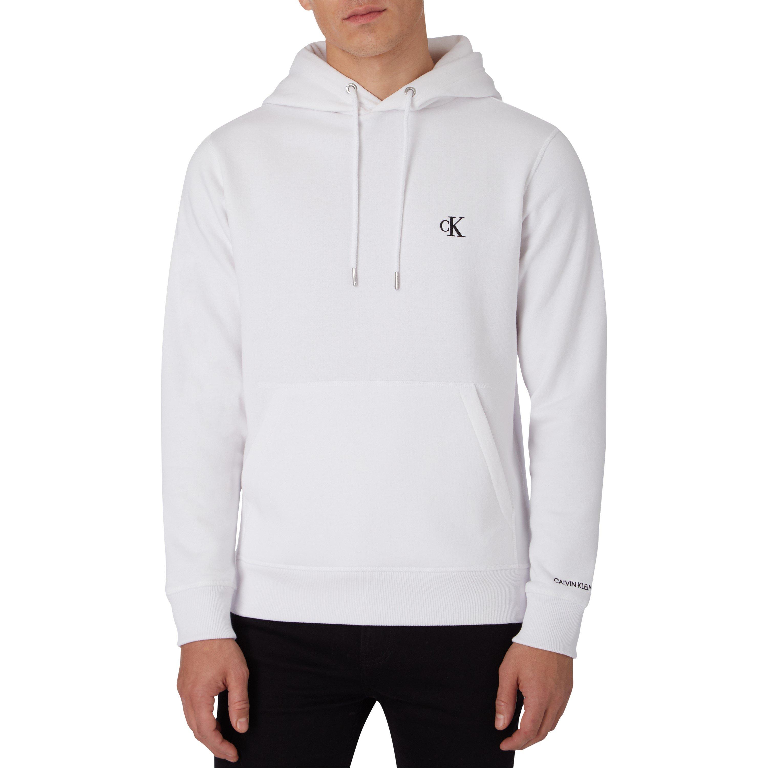 Bright White - Calvin Klein Jeans - OTH Hoodie - 2