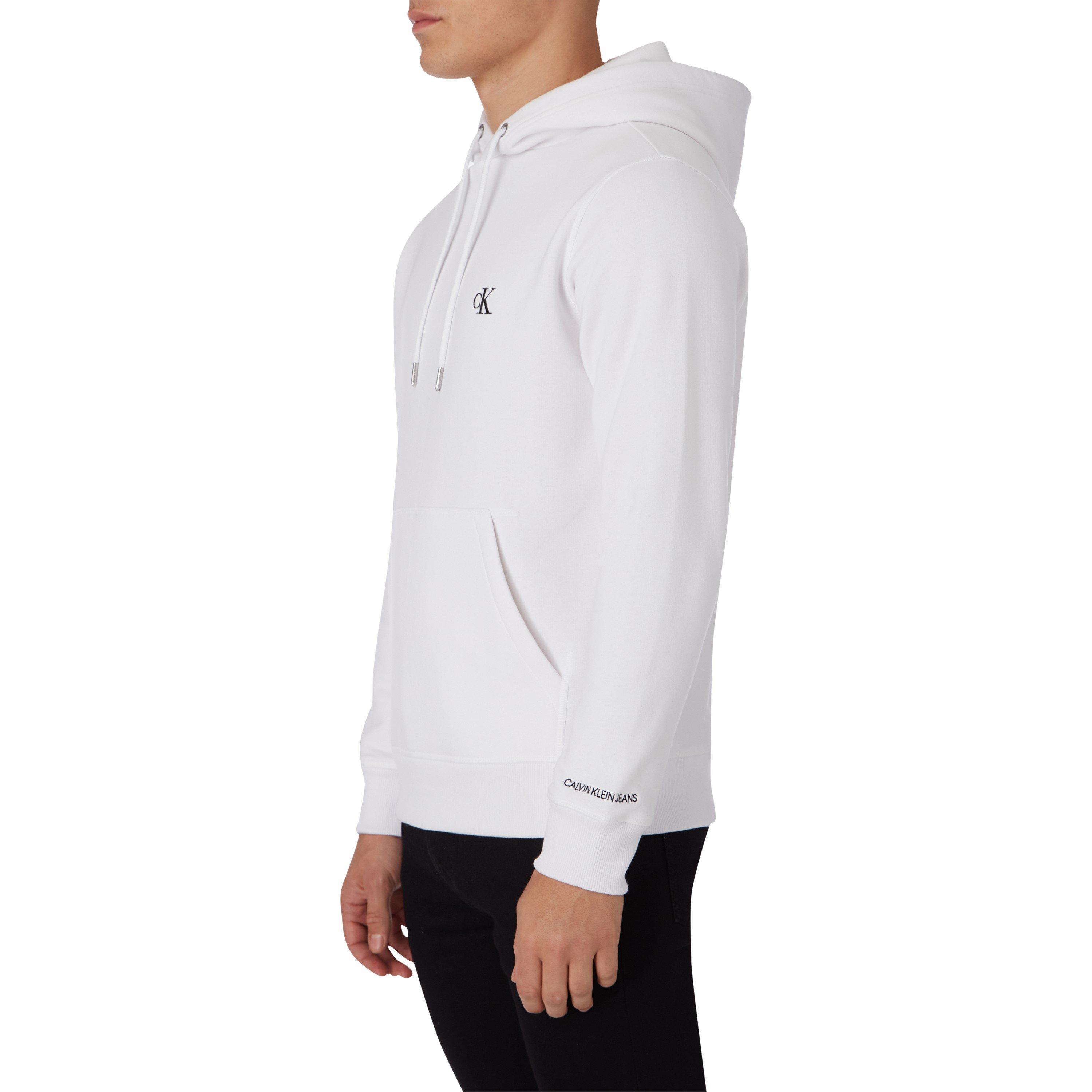 Bright White - Calvin Klein Jeans - OTH Hoodie - 6