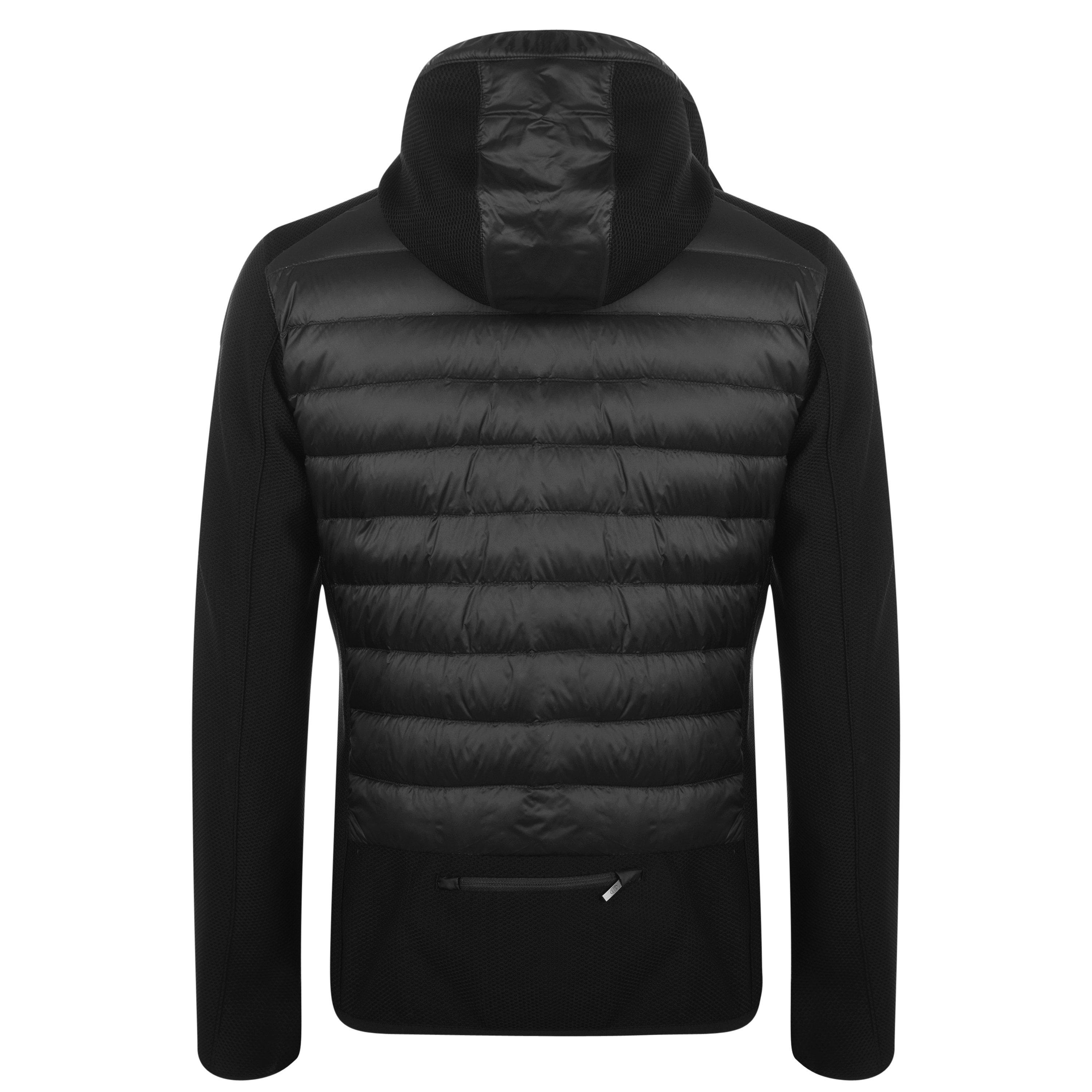 Black 541 - Parajumpers - Men's Nolan Water-Repellent Windproof Duck Down Short Hybrid Jacket - 2