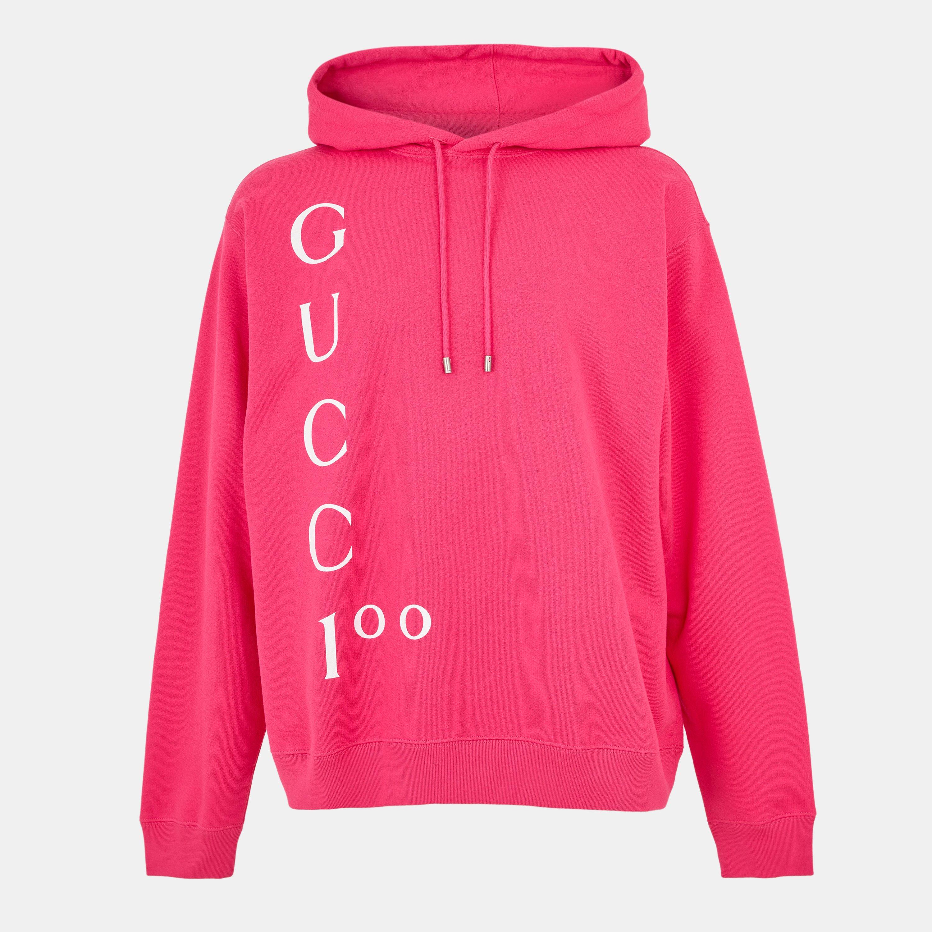 Bright Fuxia/Mc - Gucci - Men's Hoodie - 1
