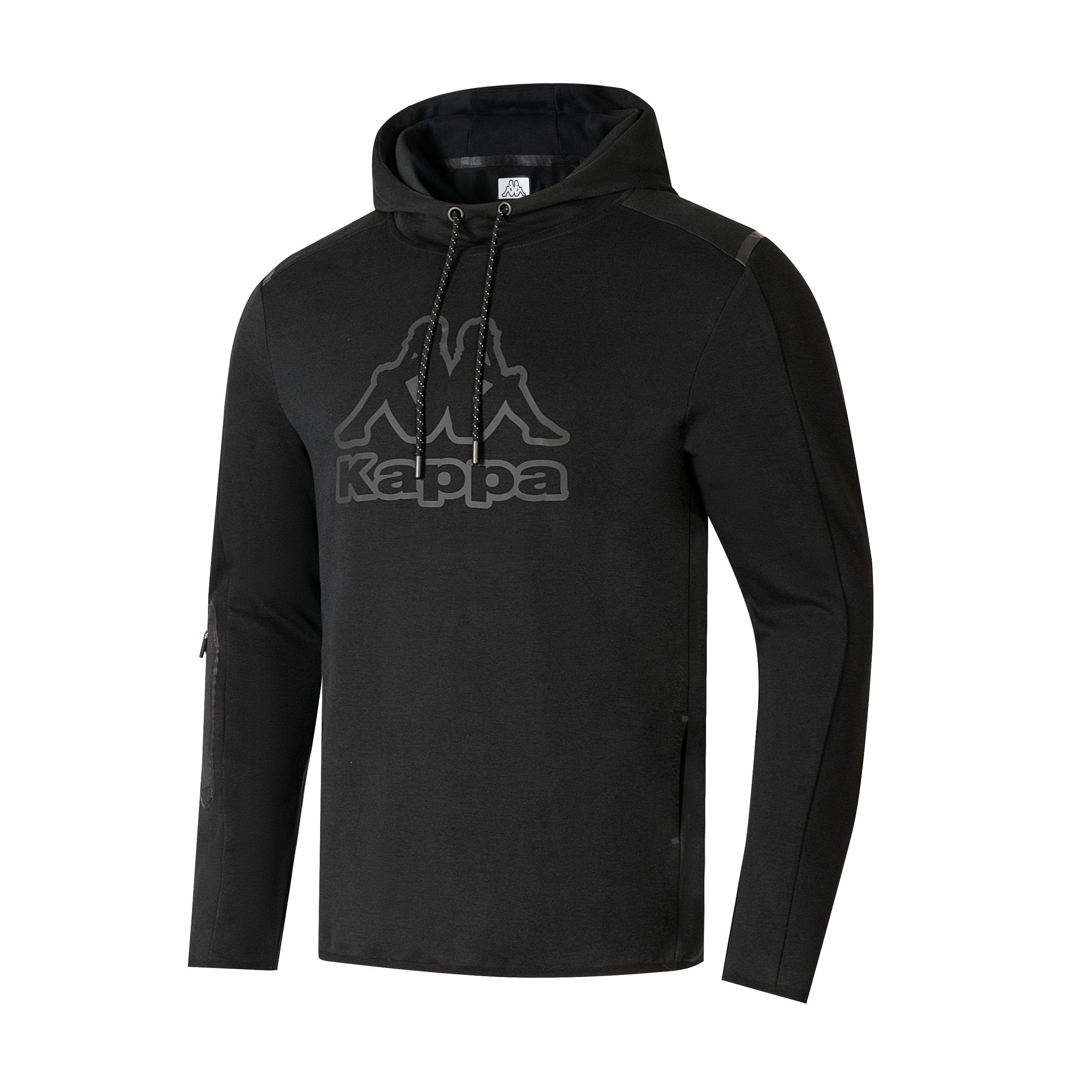 Nero - Kappa - Tech FL Mens Sweat Pullover Hoody - 2