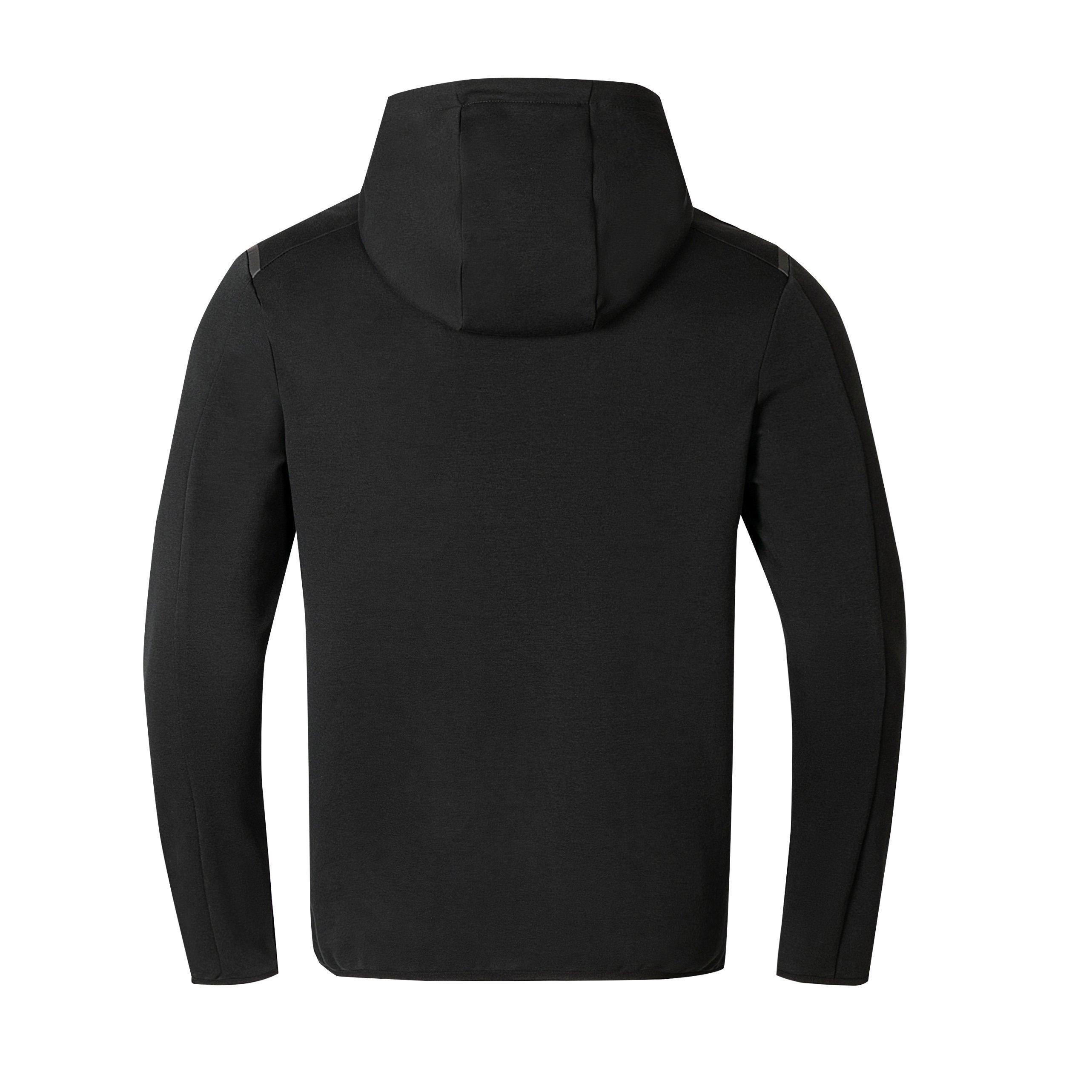 Nero - Kappa - Tech FL Mens Sweat Pullover Hoody - 3