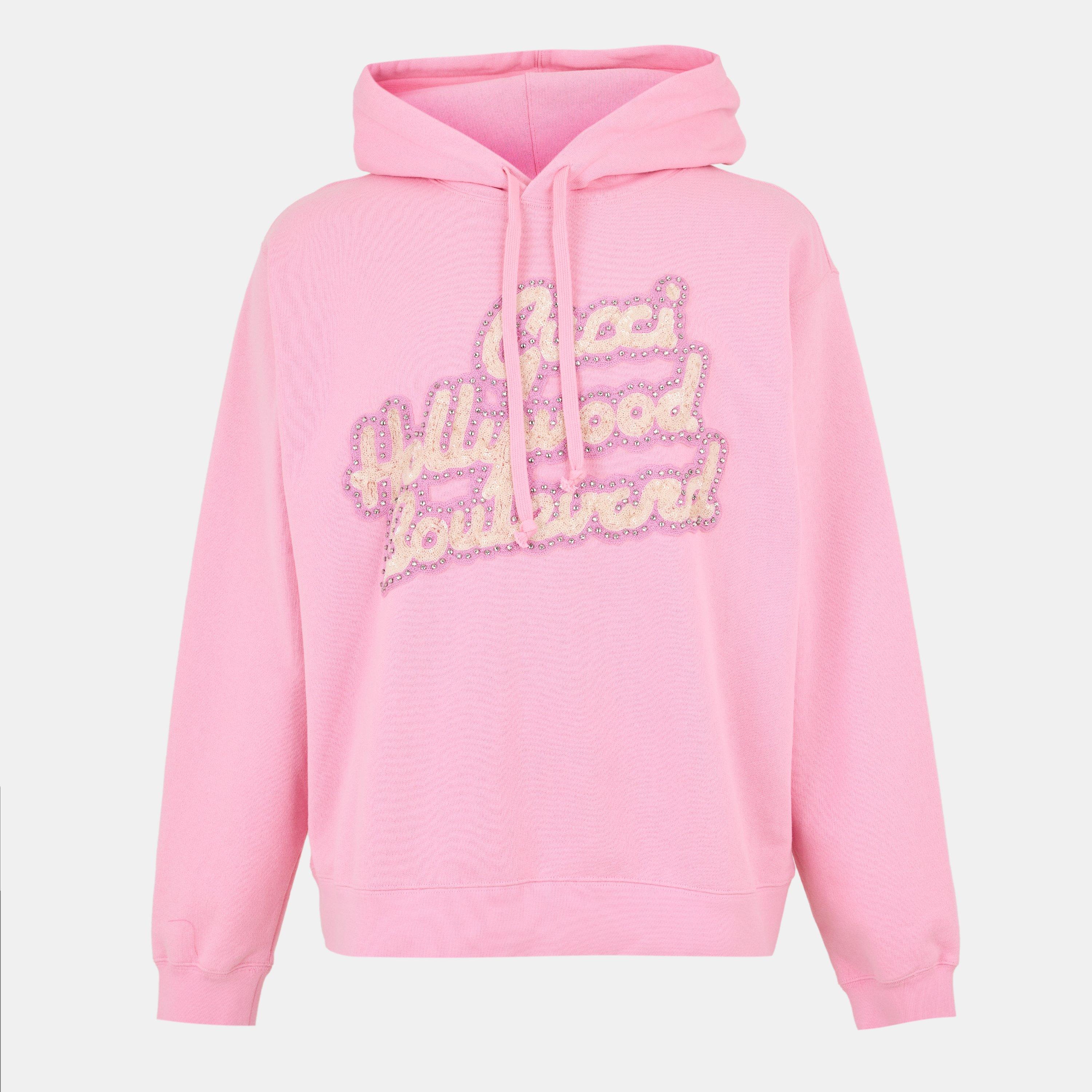 Sugar Pink/Mix - Gucci - Men's Pull Over Hoodie - 1