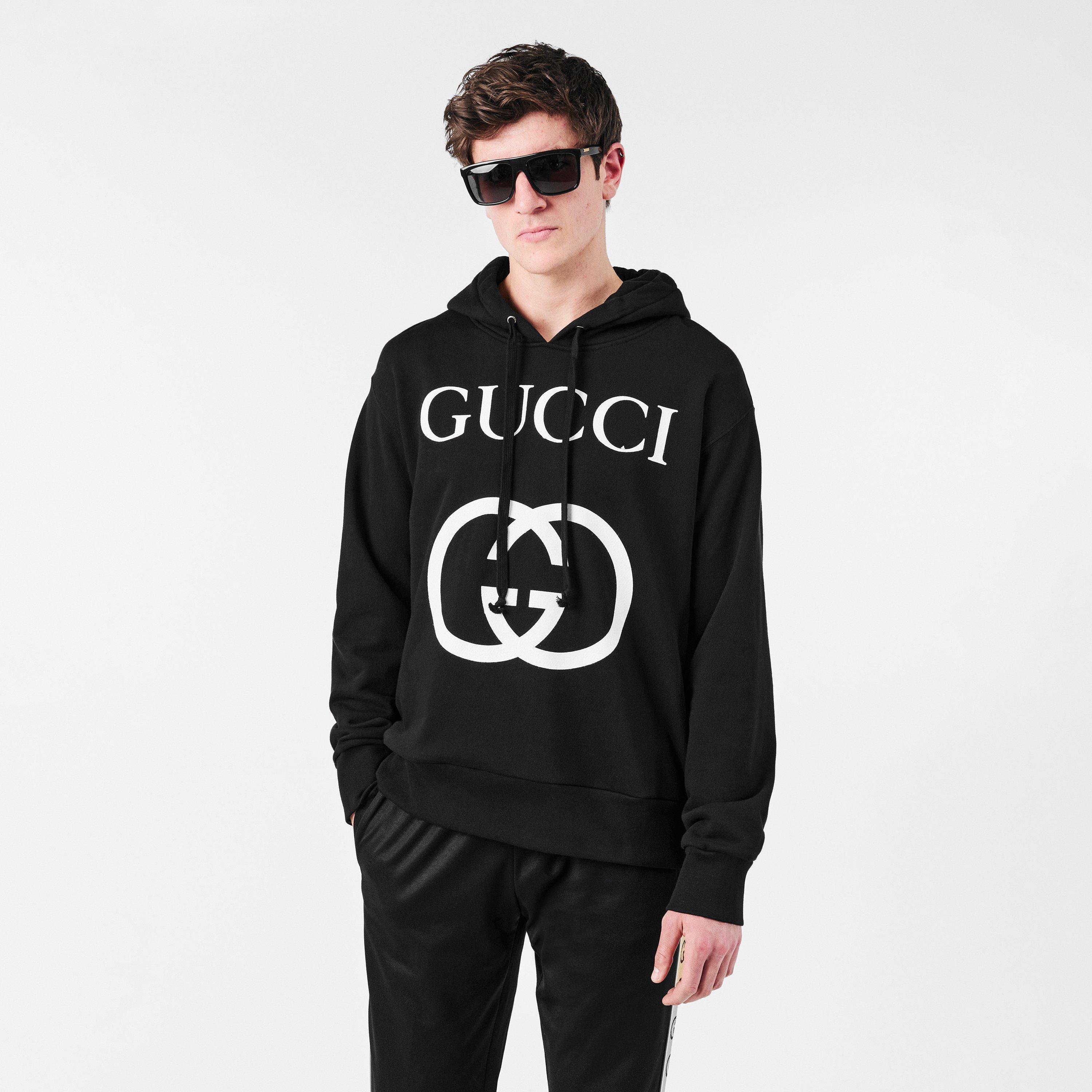 Black 1289 - Gucci - Logo Hoodie - 3