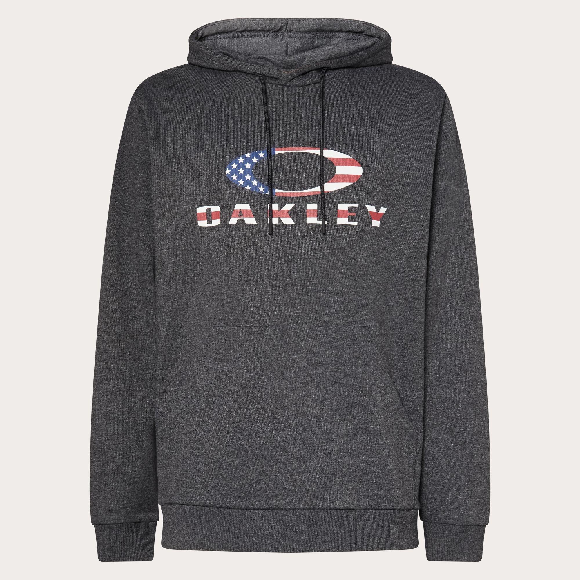 Oakley Men's Overhead Hoodie - Dark Grey Hthr - Large