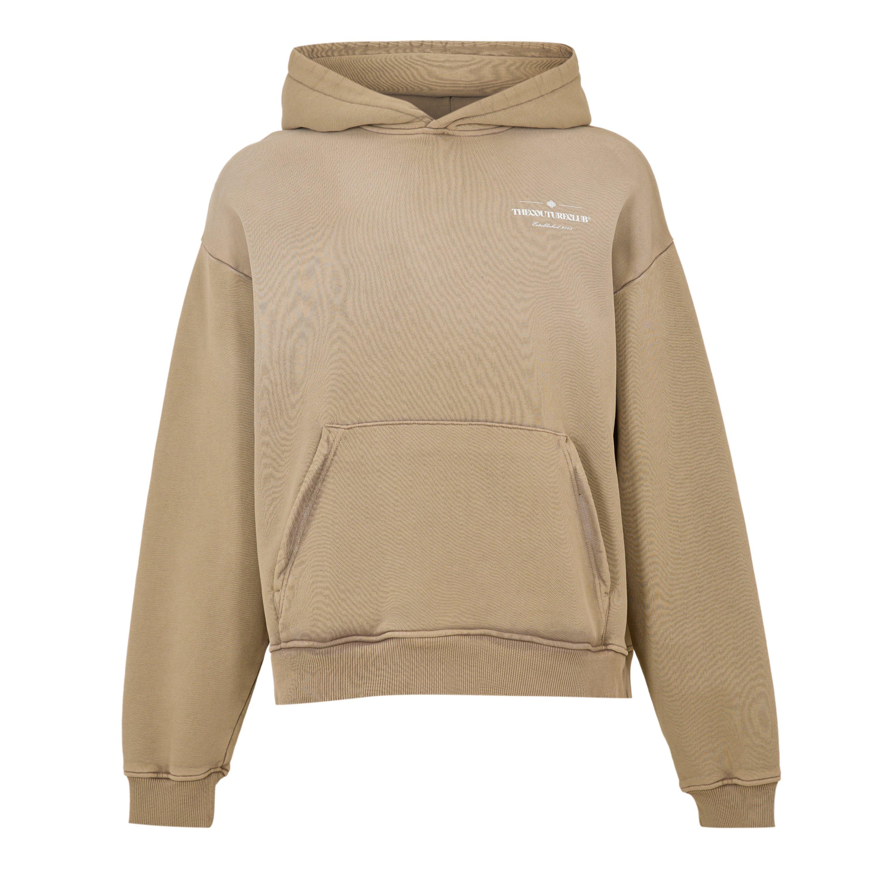 Biege - The Couture Club - Men's Overhead Hoodie - 1