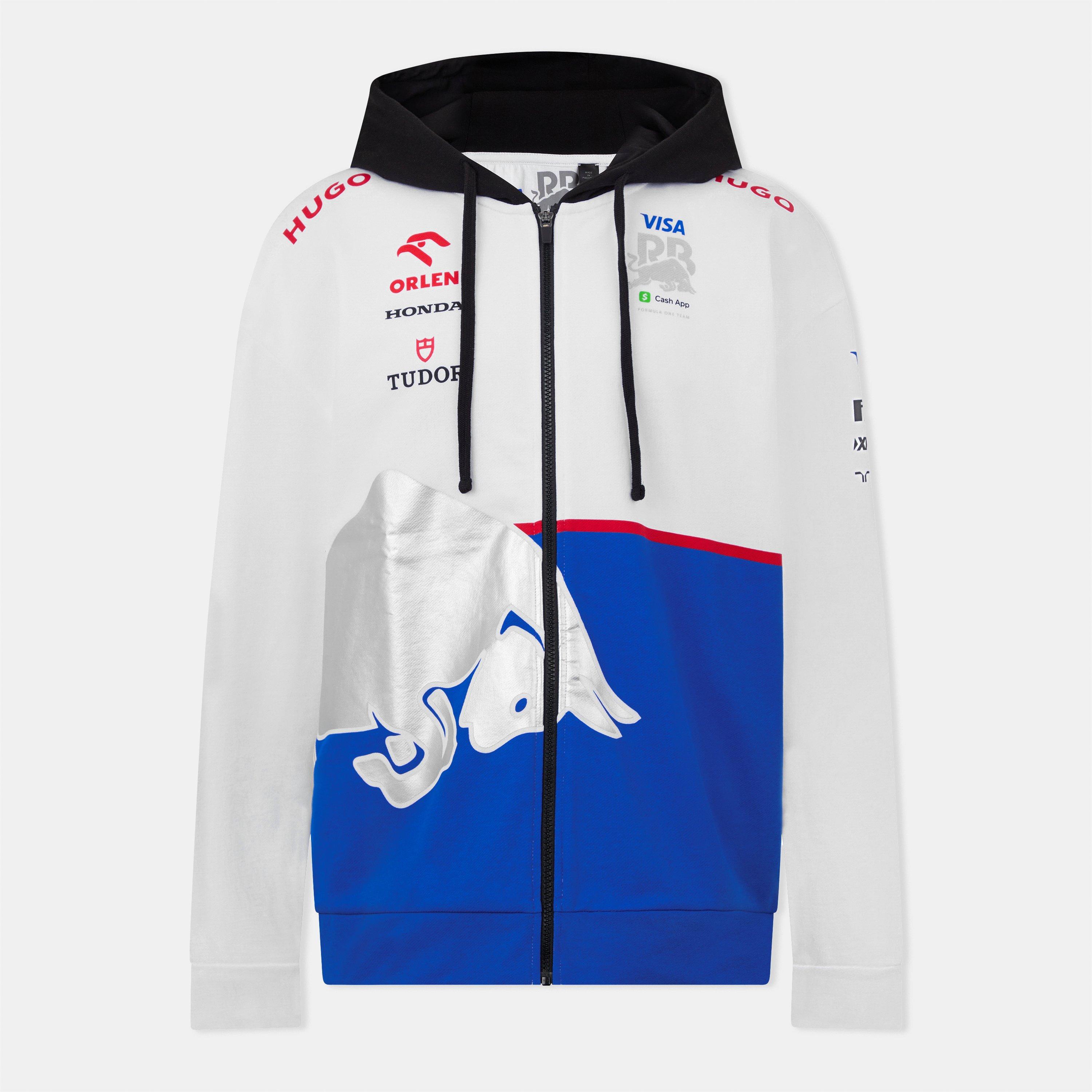 Hugo X Racing Bulls Full Zip Hoodie - White - XL