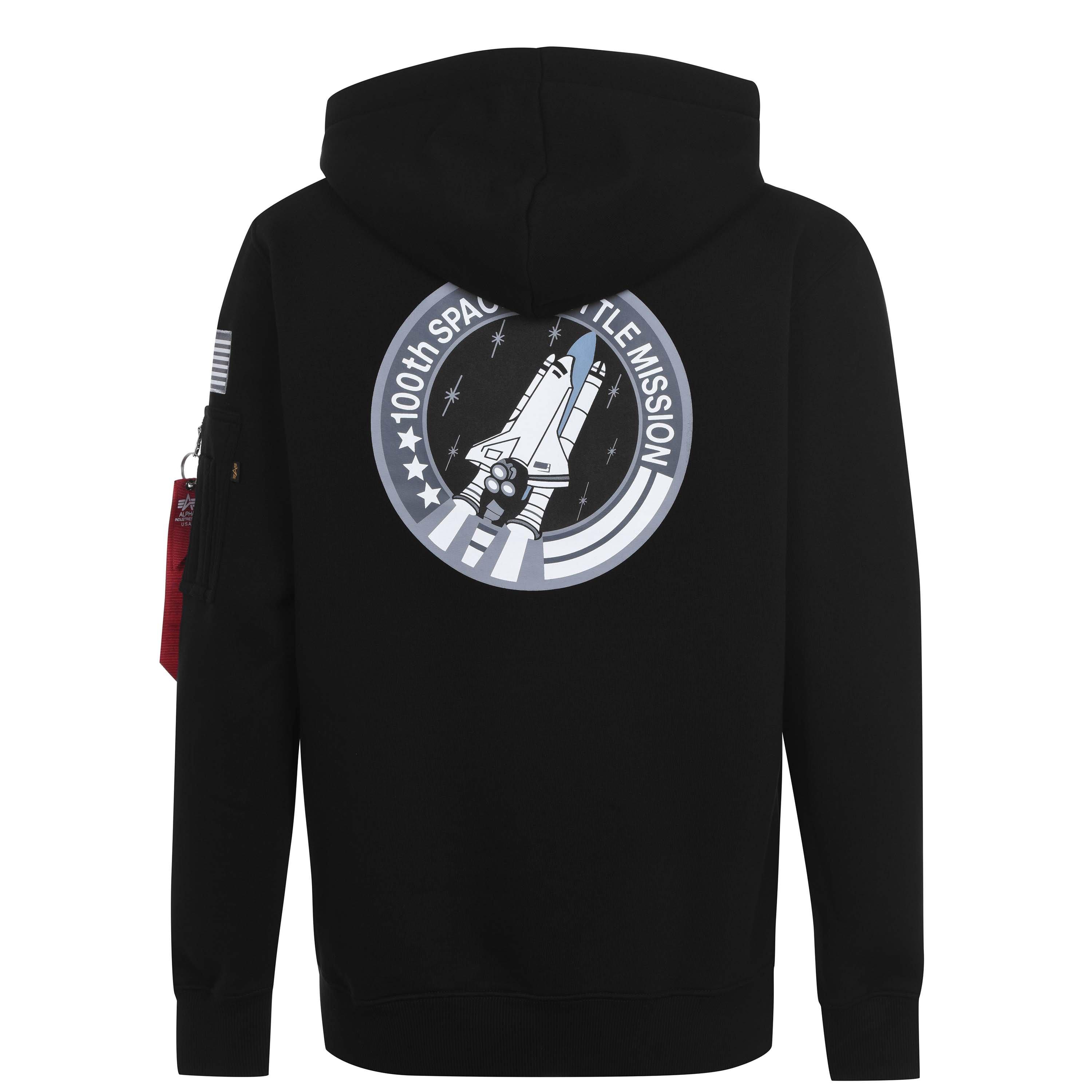 Black 03 - Alpha Industries - Space Shuttle Hoody - 2