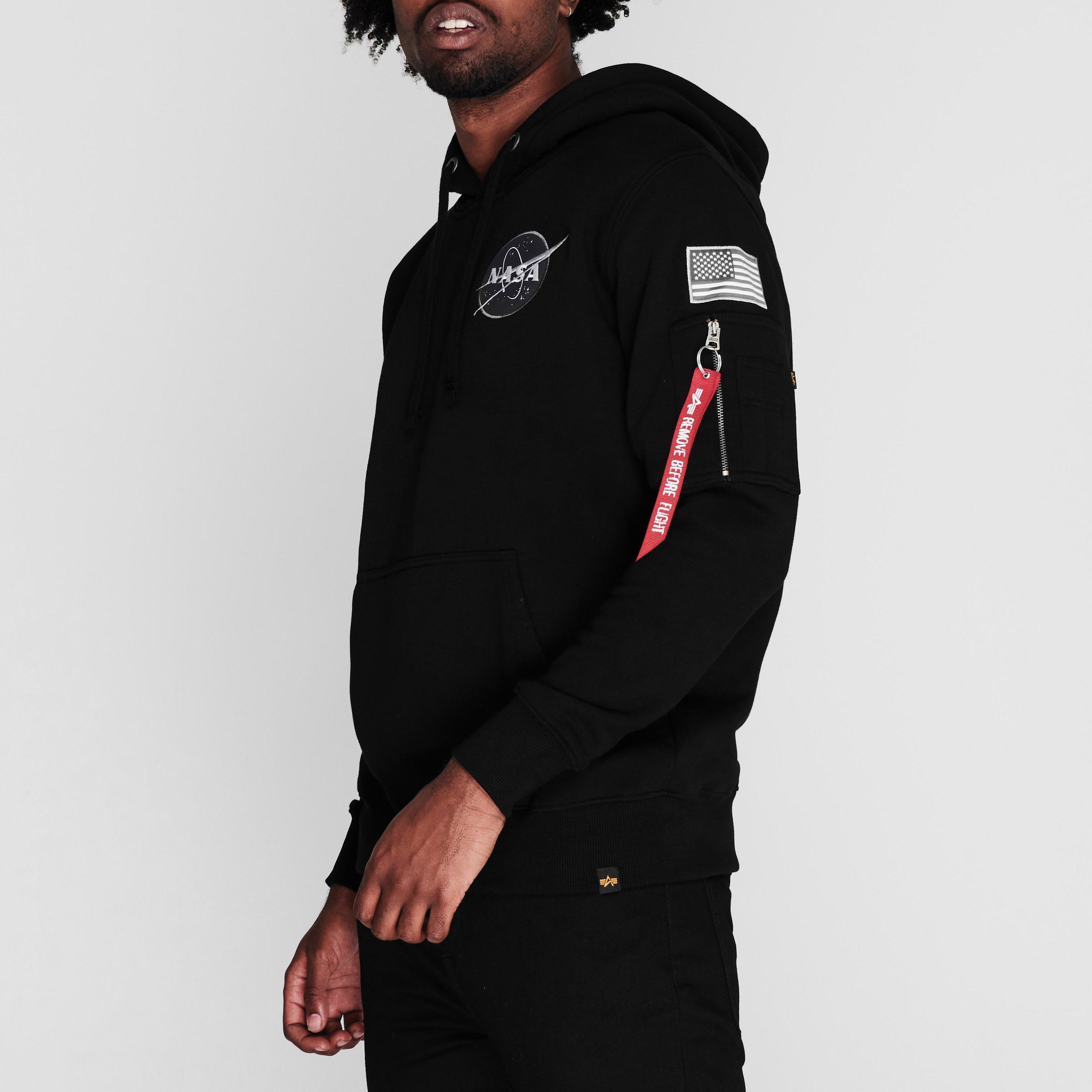 Black 03 - Alpha Industries - Space Shuttle Hoody - 3