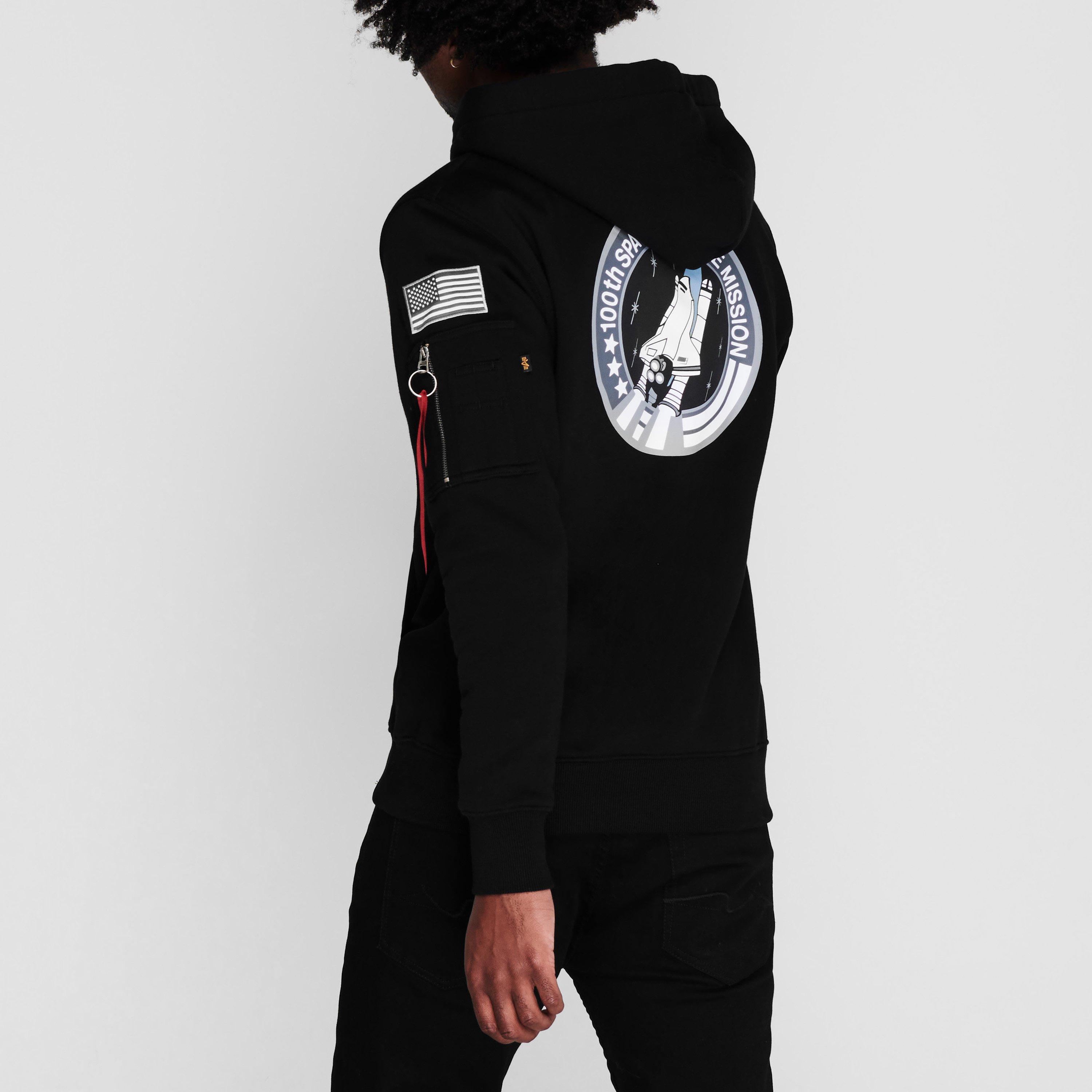 Black 03 - Alpha Industries - Space Shuttle Hoody - 4