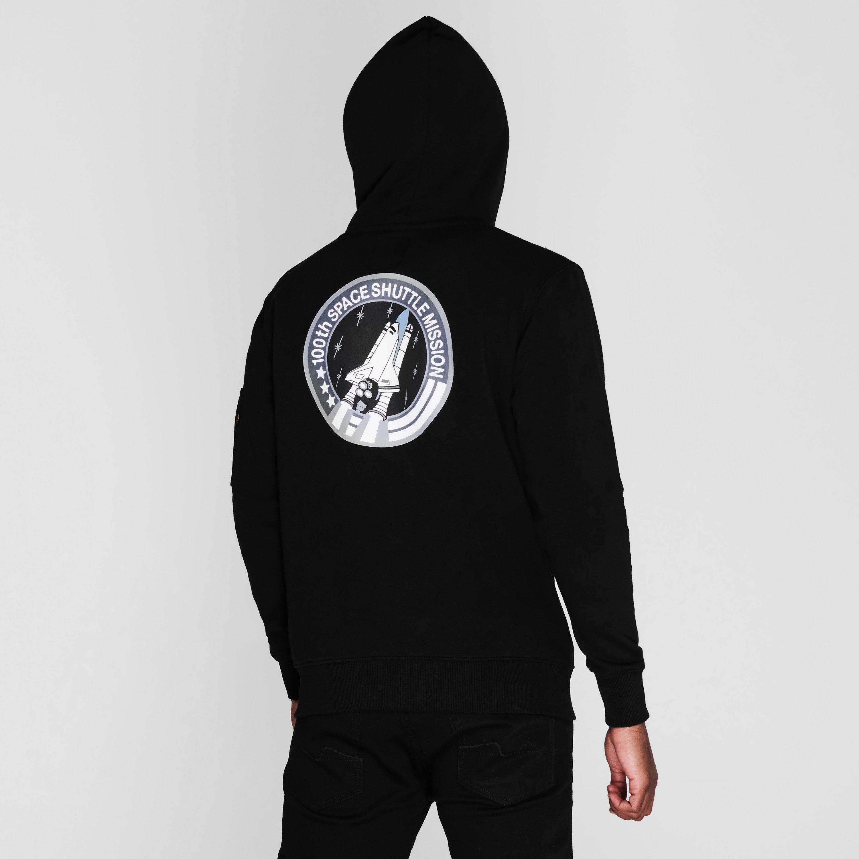 Black 03 - Alpha Industries - Space Shuttle Hoody - 5