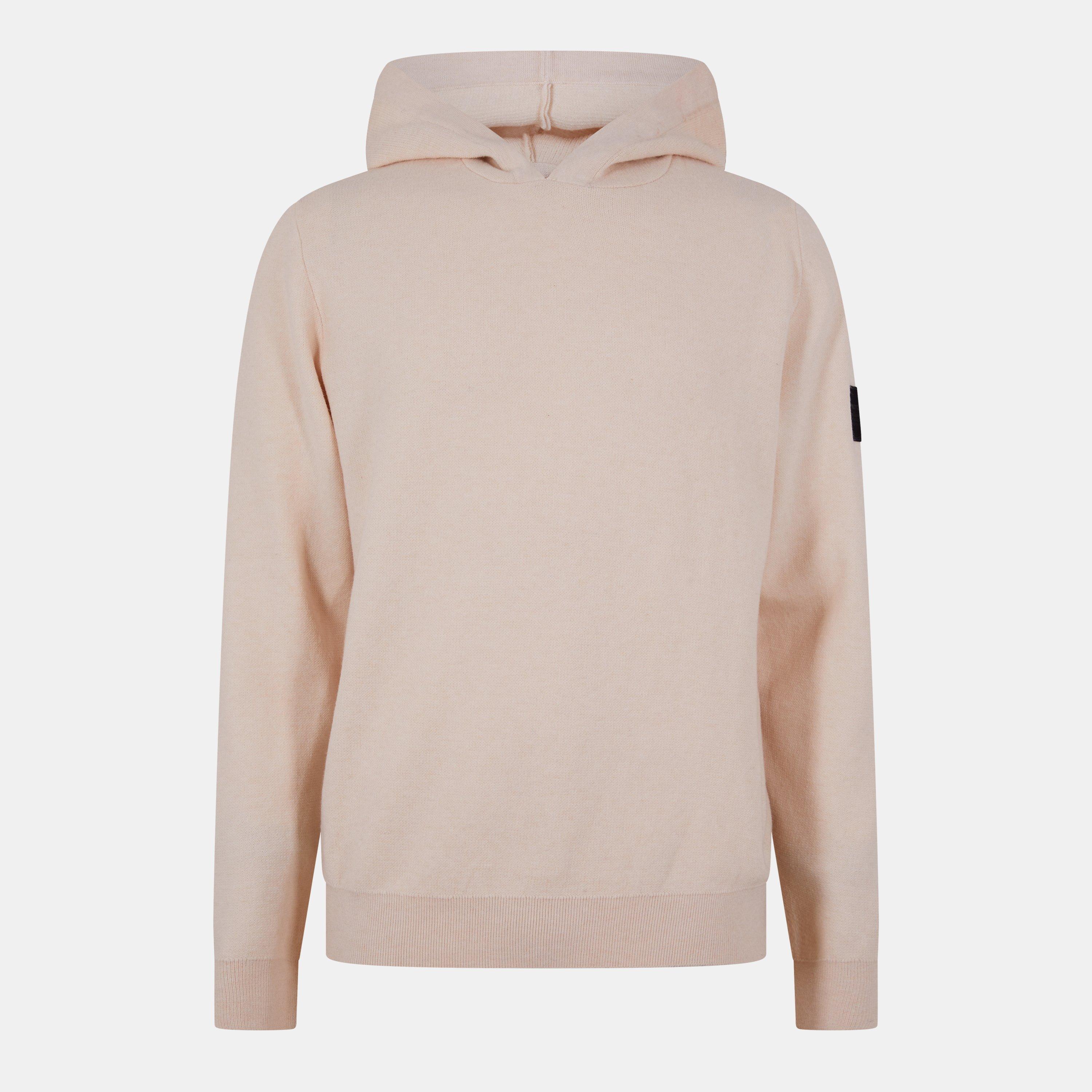 Jack And Jones  Junior Knitted Hoodie - Moonbeam - 2XL